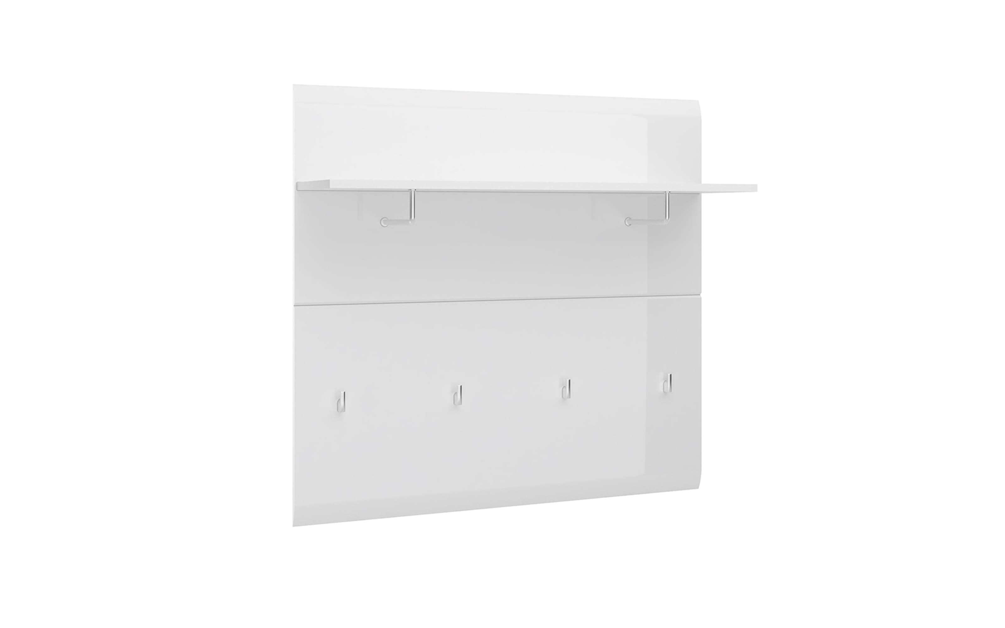 Garderobenpaneel Merano, weiß, 96 cm 