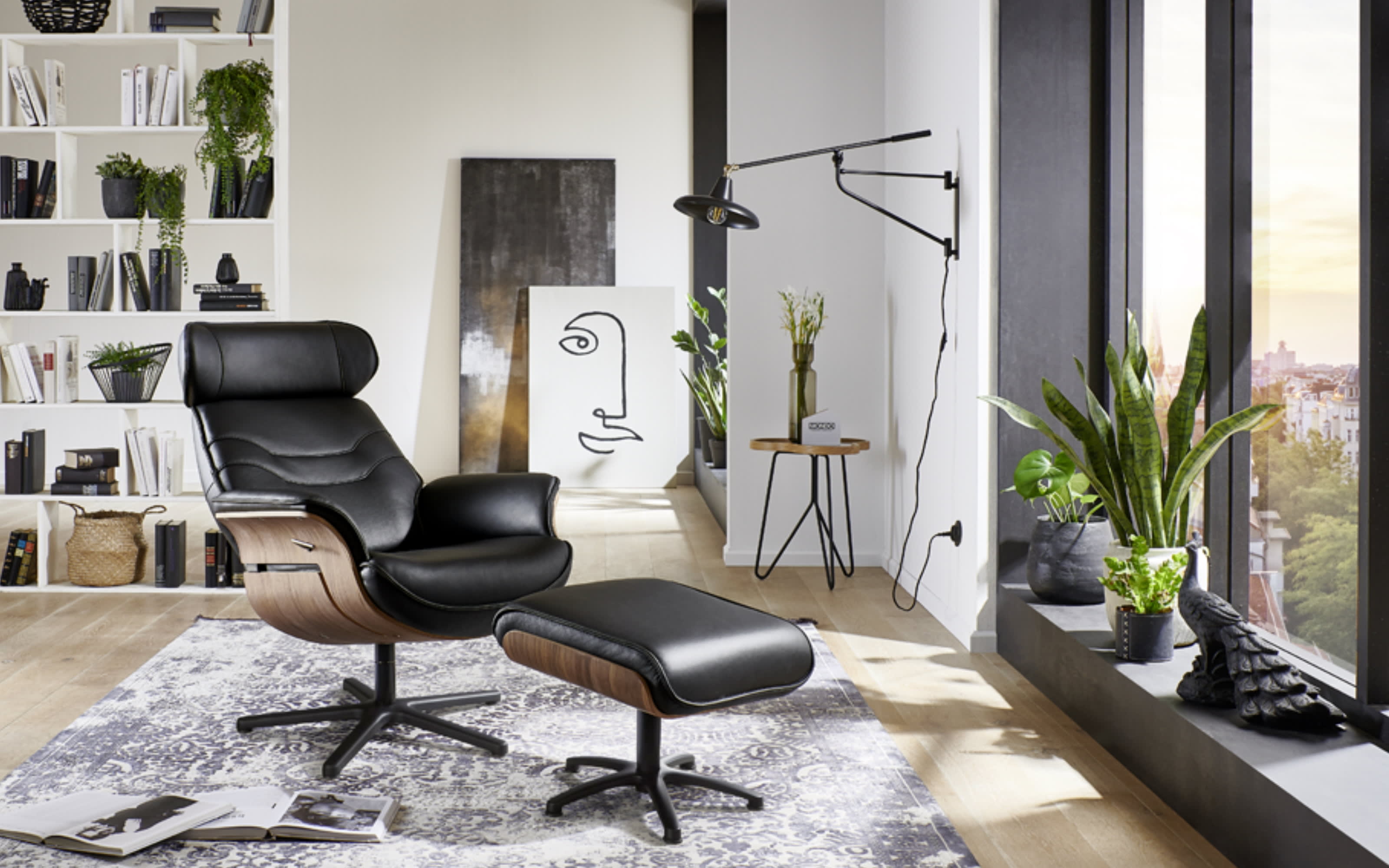 Relaxsessel Irie in schwarz