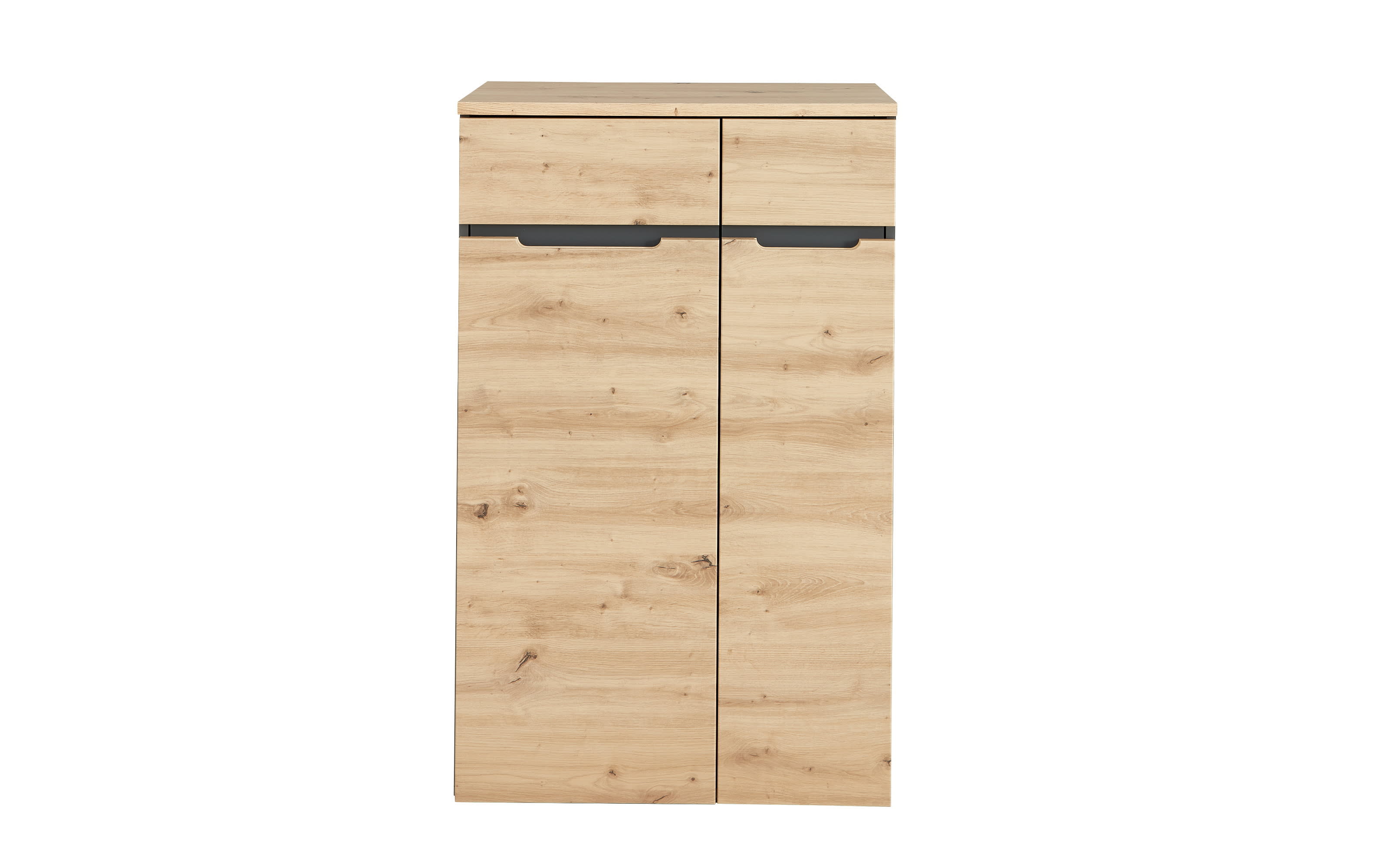 Büroschrank Memphis, Graphit/Artisan, Breite ca. 75 cm