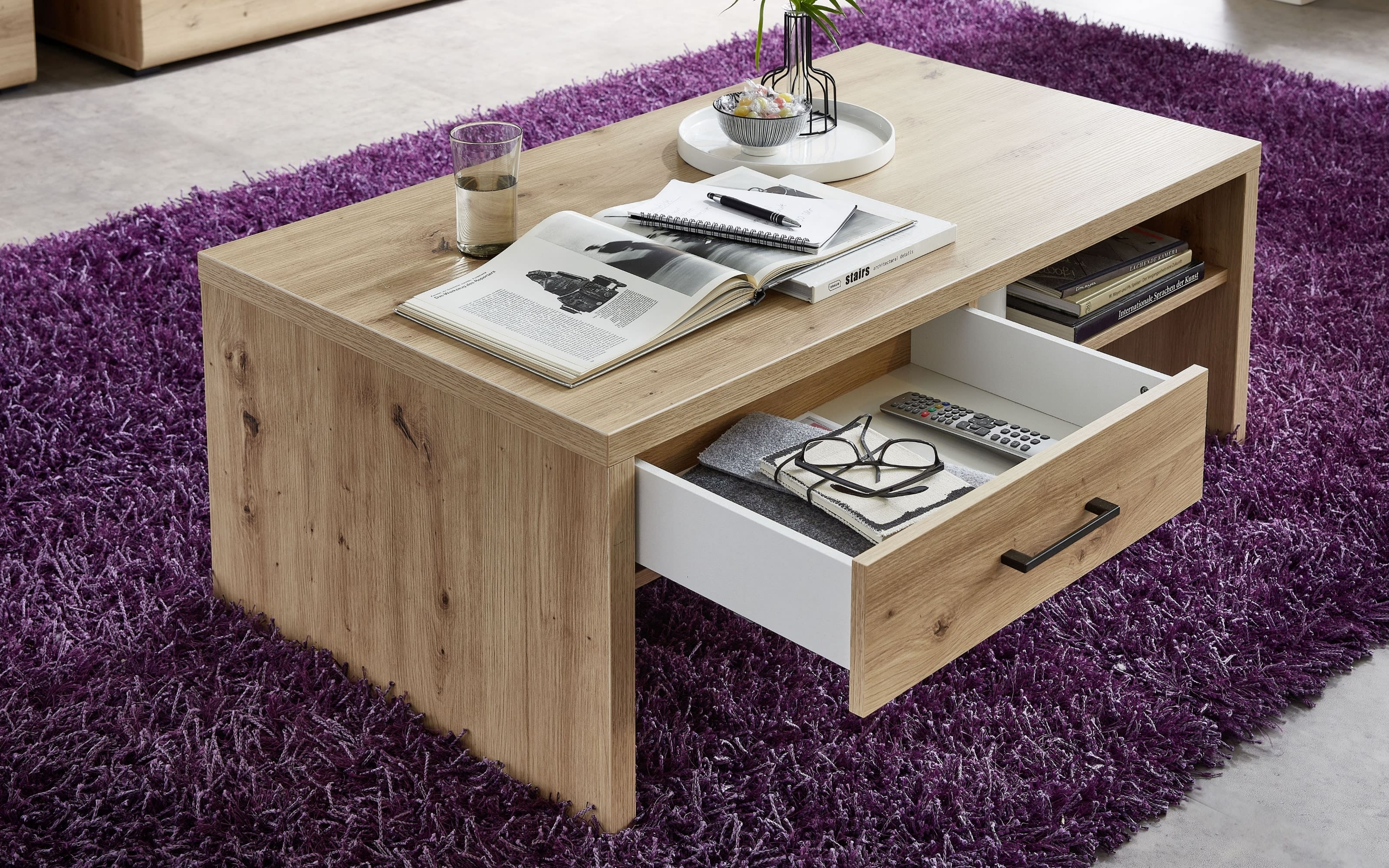 Couchtisch Funny Plus, Artisan Eiche-Nachbildung