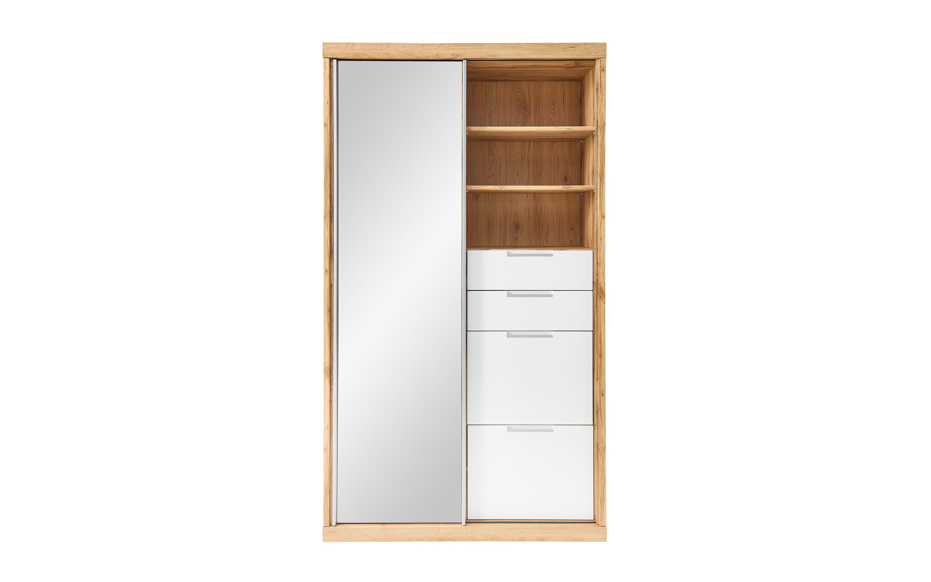 Garderobenschrank Single Two II, Altholz Nachbildung