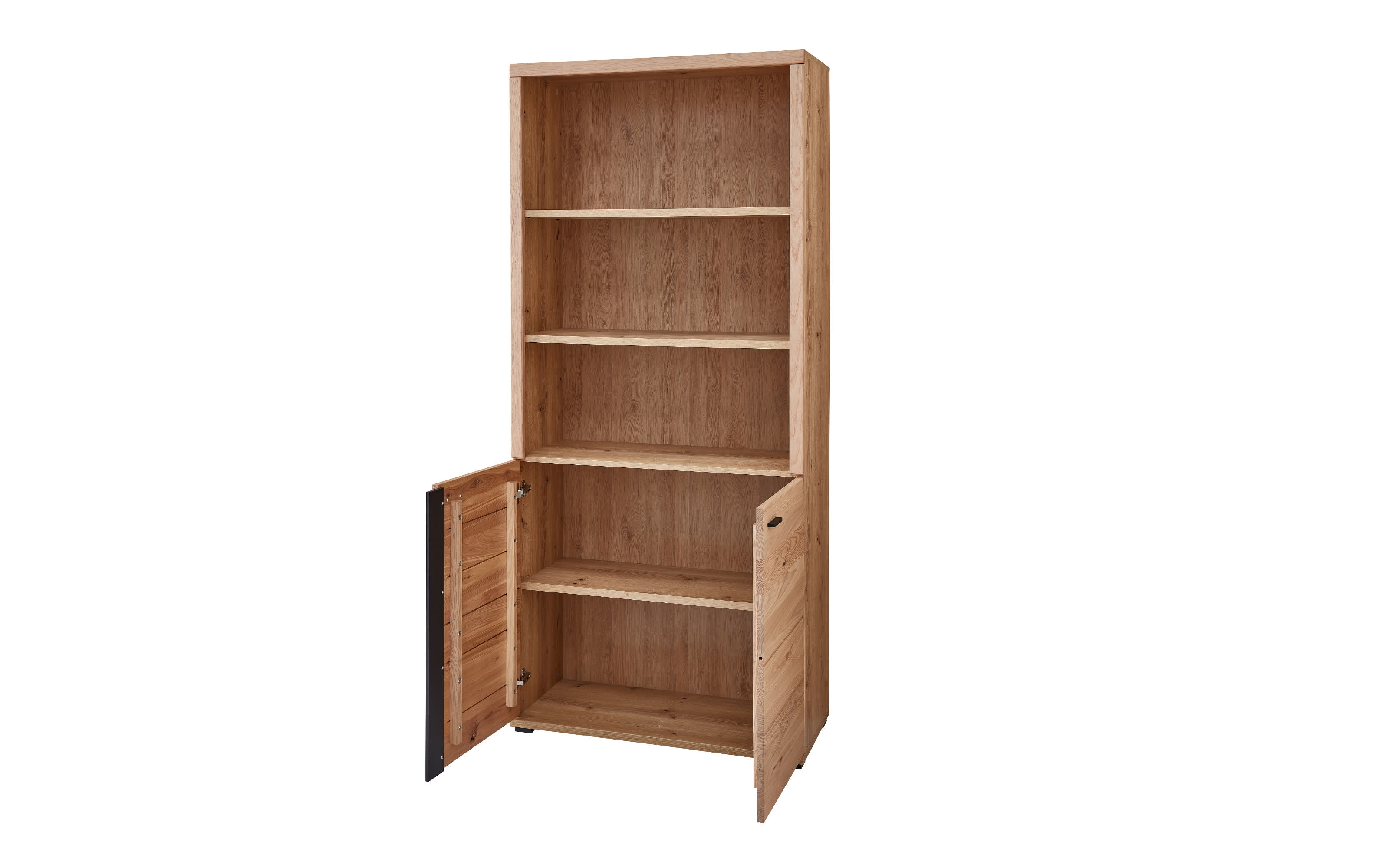 Büroschrank Sonos, Alteiche massiv/Artisan Eiche-Nachbildung, ca. 203 cm