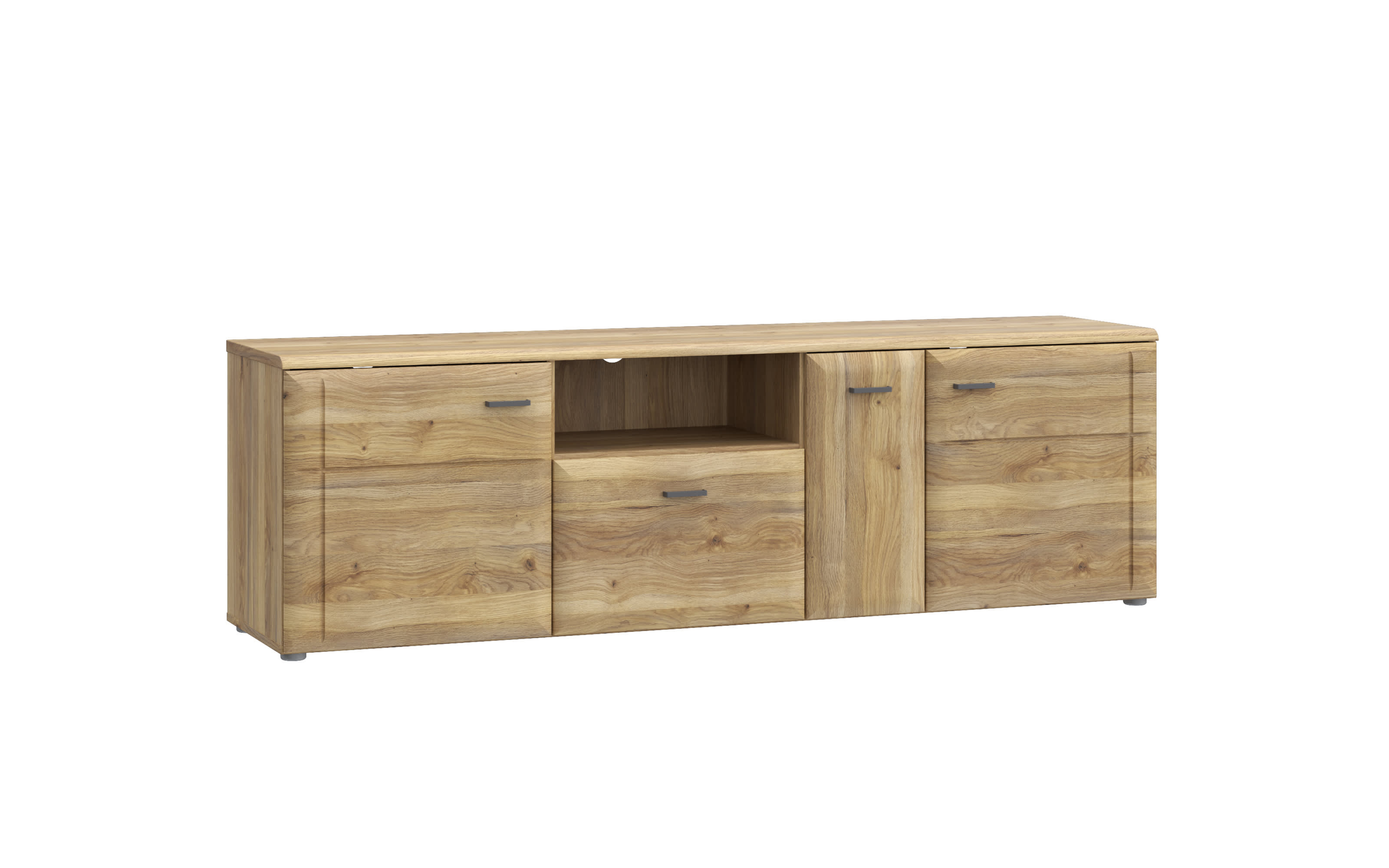 TV-Board Akinori, Mauvelle Eiche-Nachbildung, 174,5 cm