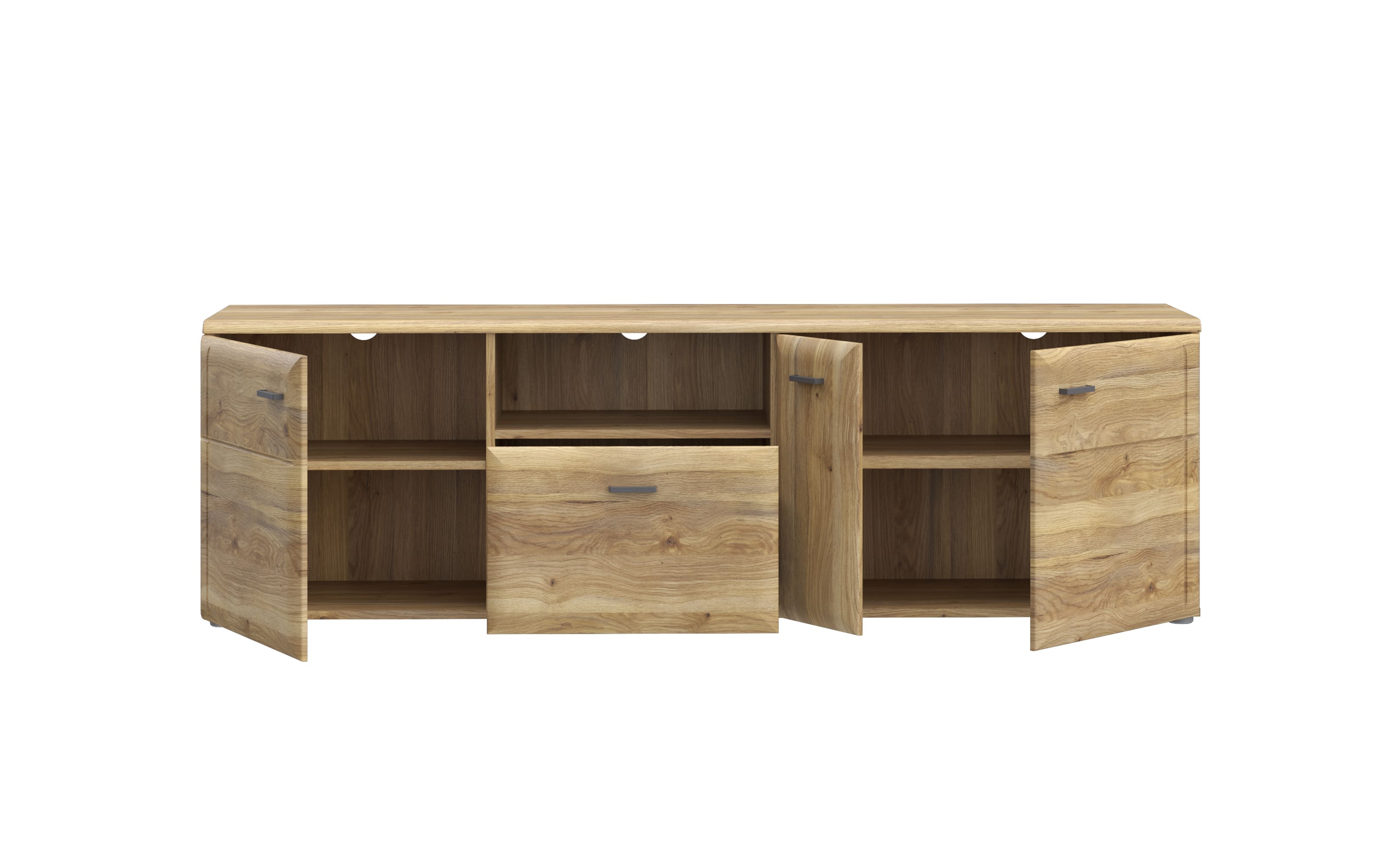 TV-Board Akinori, Mauvelle Eiche-Nachbildung, 174,5 cm