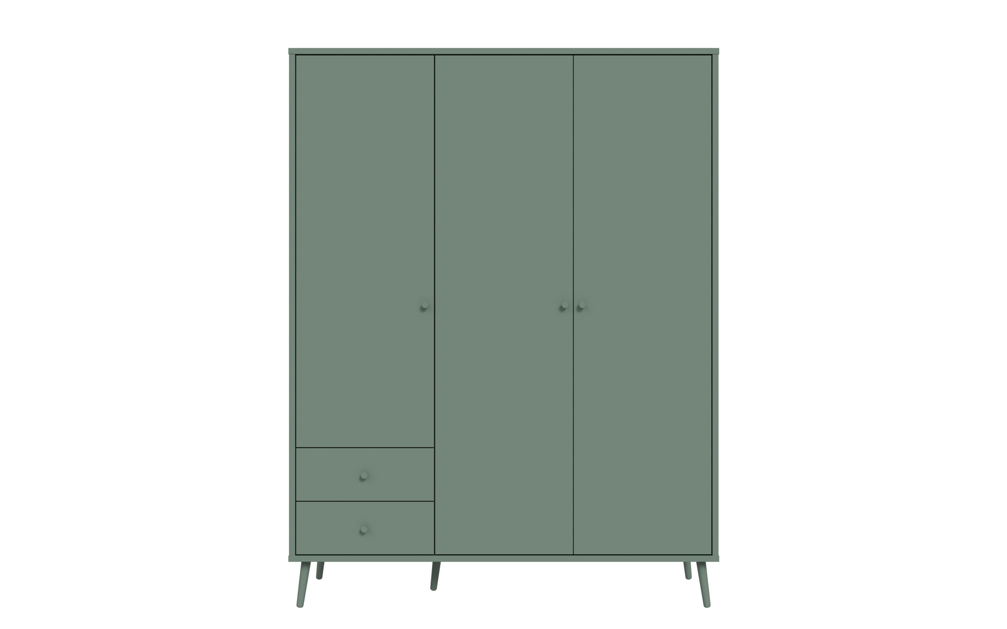 Kleiderschrank Harllson EasyKlix, salbeigrün, 154,2 cm