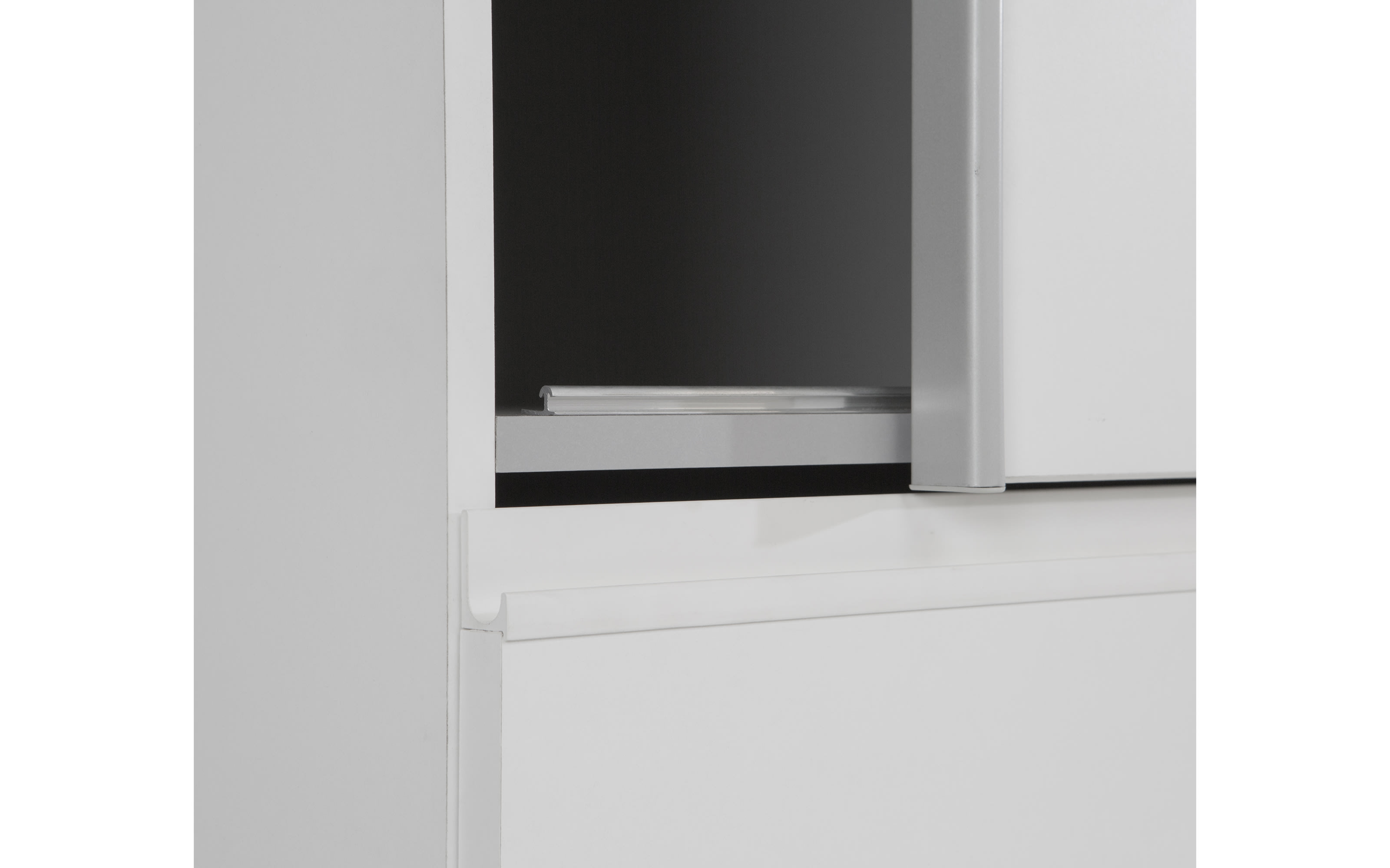 Kleiderschrank Winn2, weiß, 170,3 x 200,5 cm