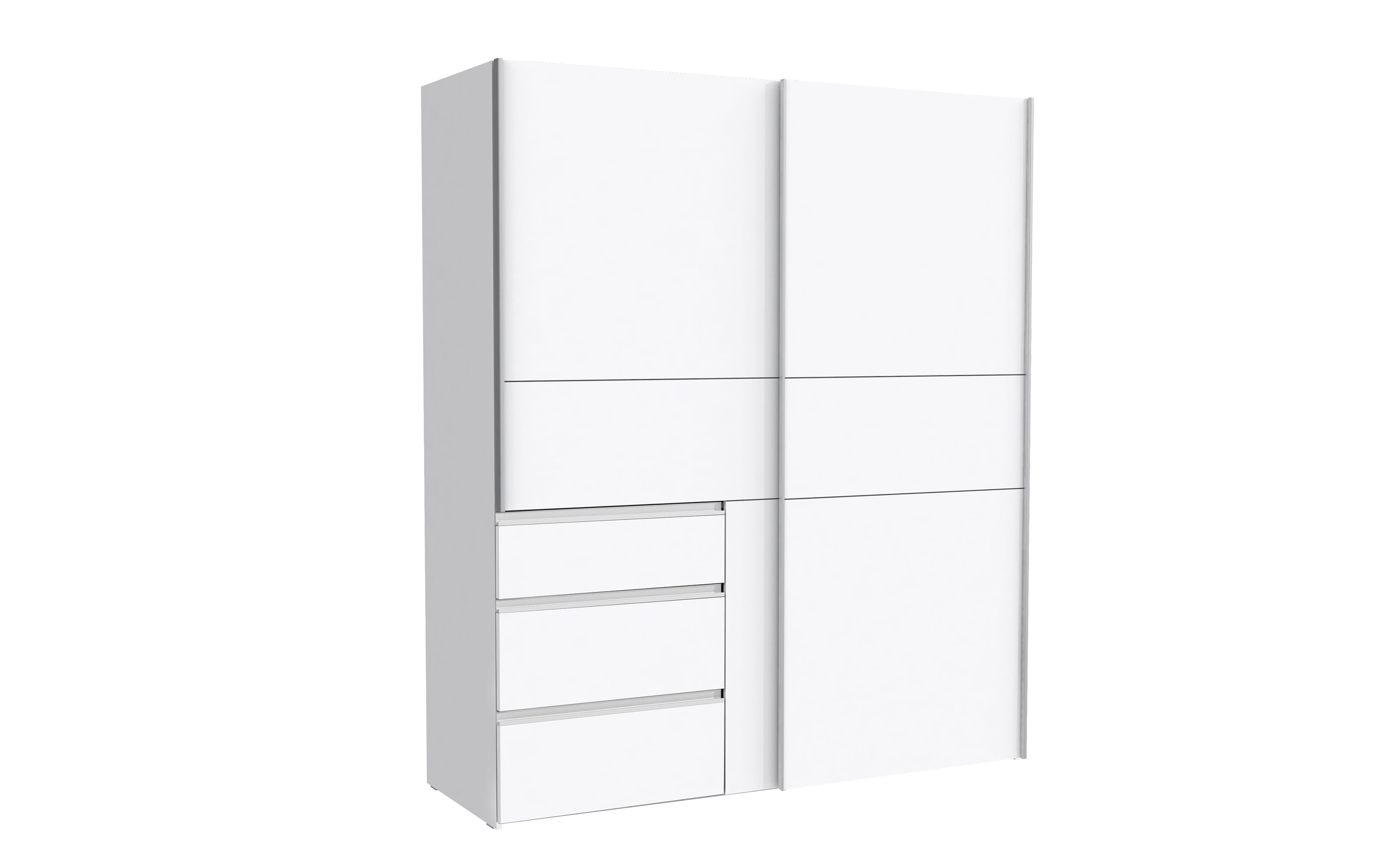 Kleiderschrank Winn2, weiß, 170,3 x 200,5 cm