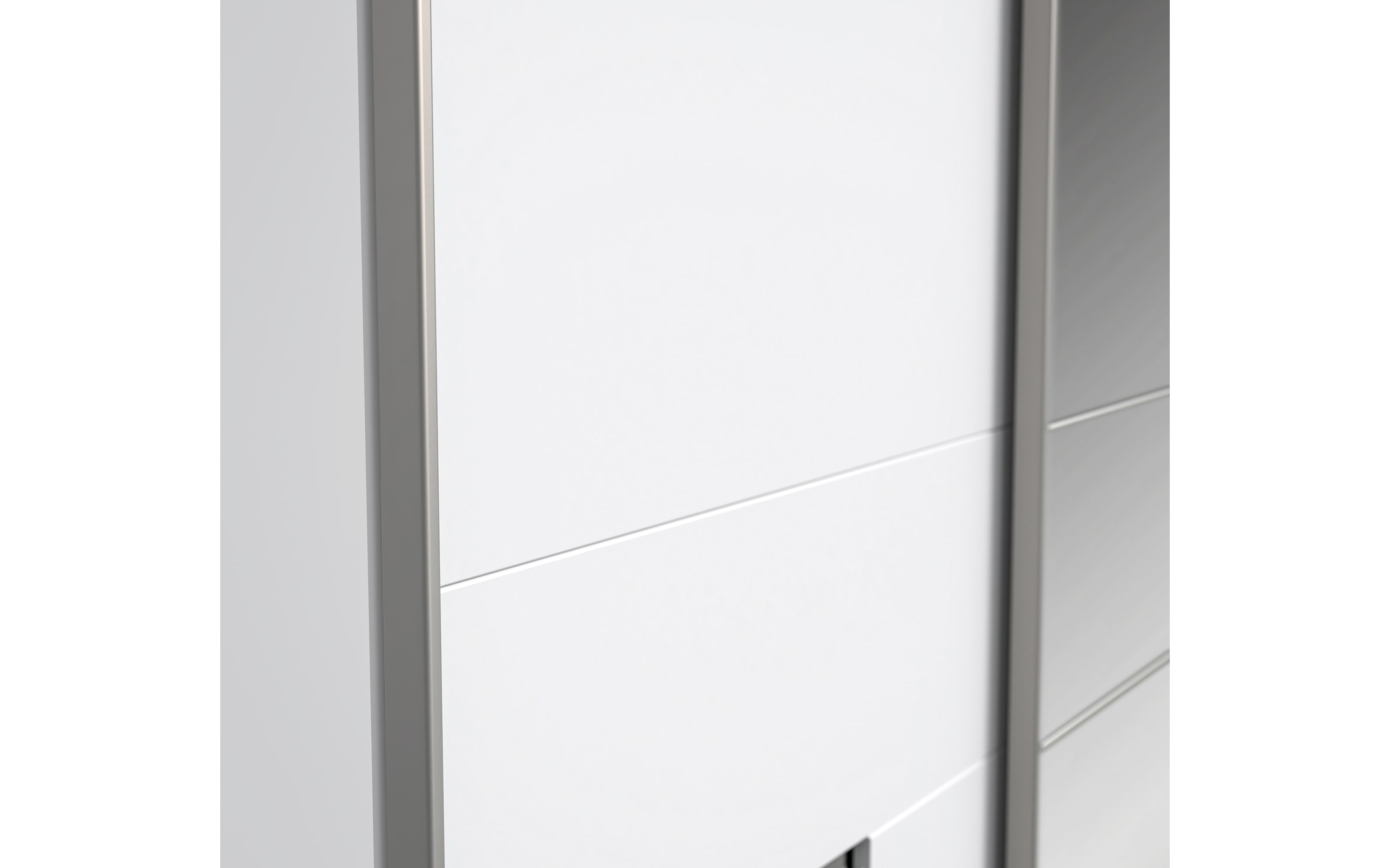 Kleiderschrank Winn2, weiß, 269,7 x 200,5 cm