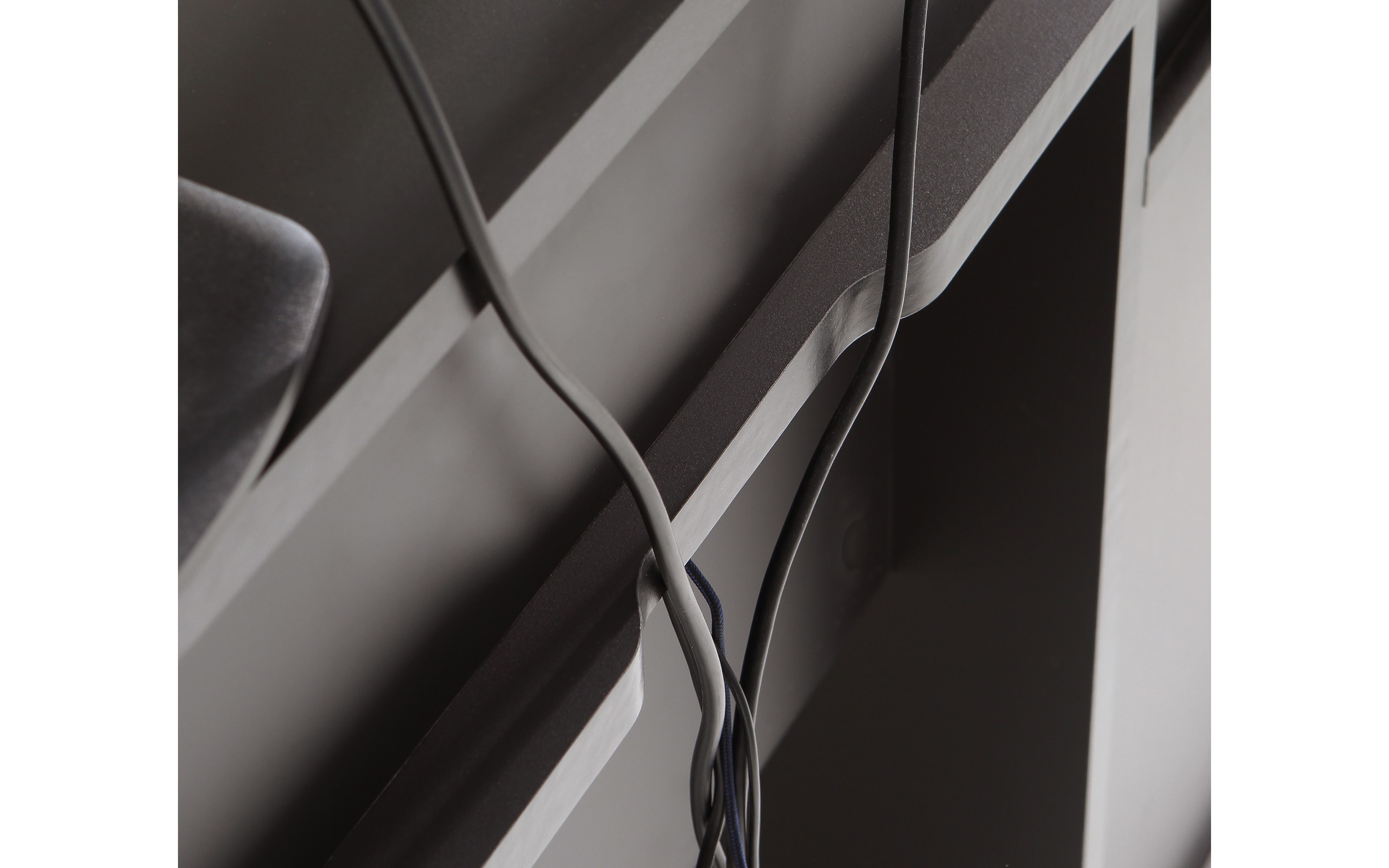 Schreibtisch Tezaur, schwarz