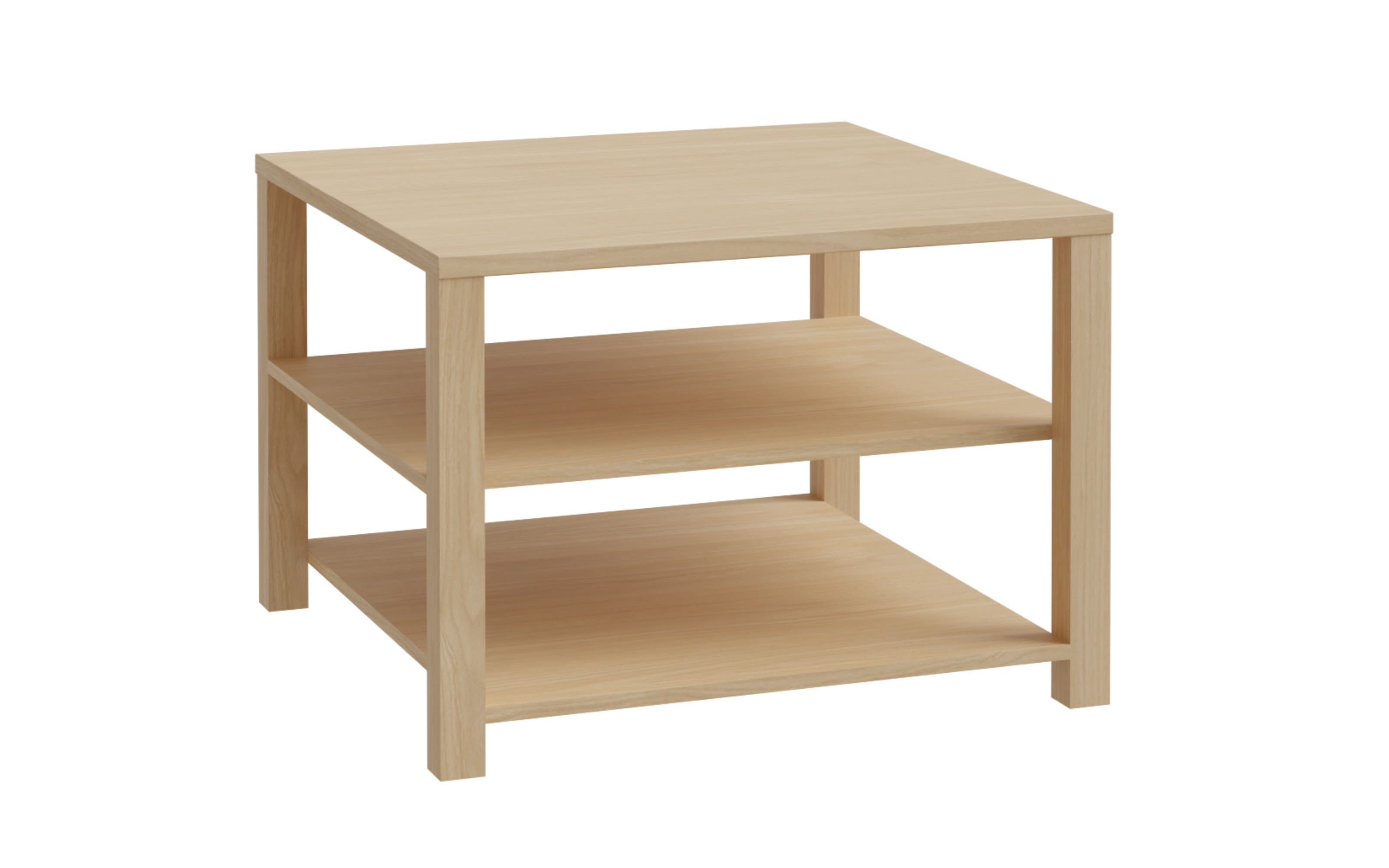 Couchtisch Calasetta, Eiche Nachbildung