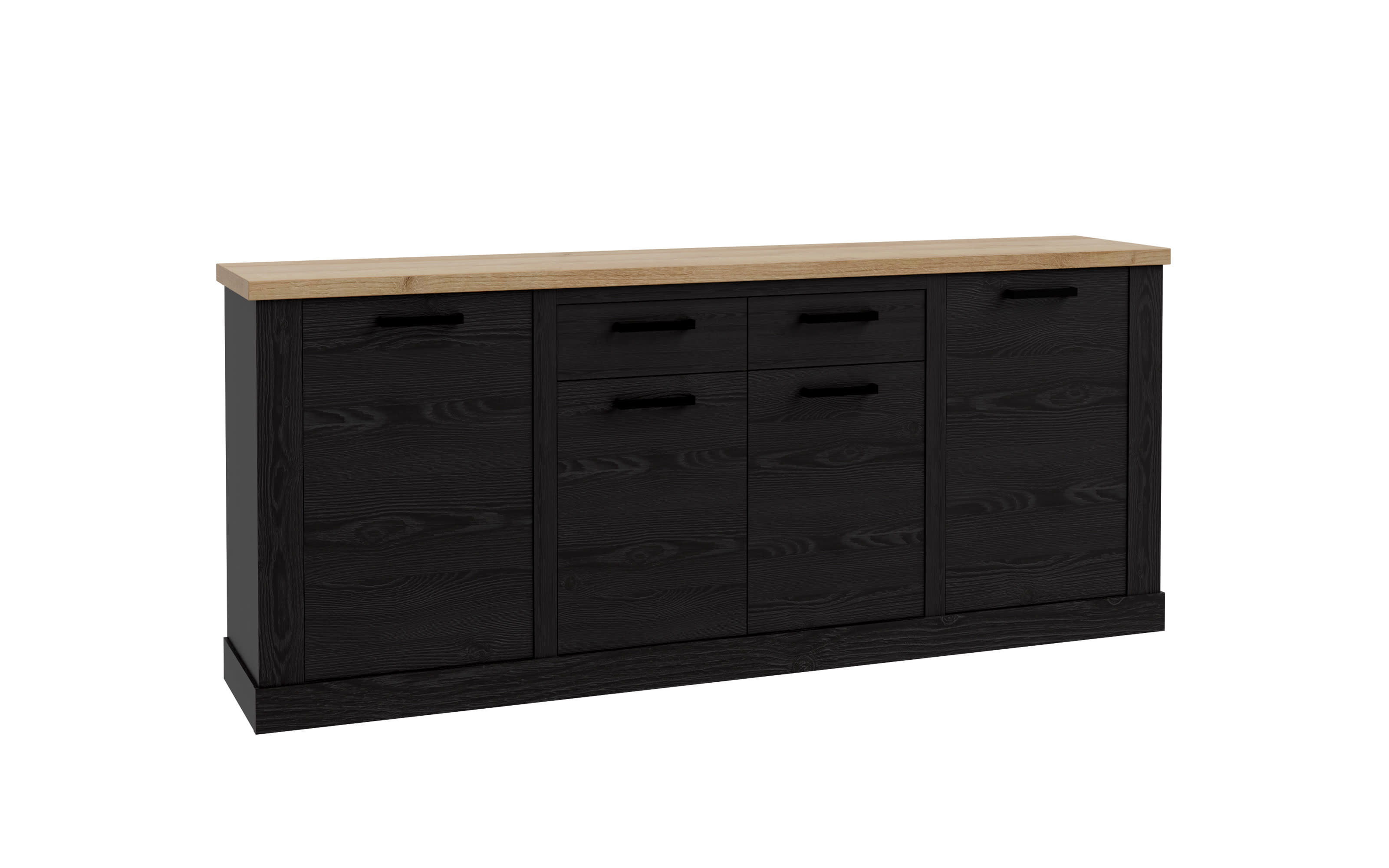 Sideboard Duro, Riviera Eiche/Cabezone Eiche-Nachbildung, 212,9 cm