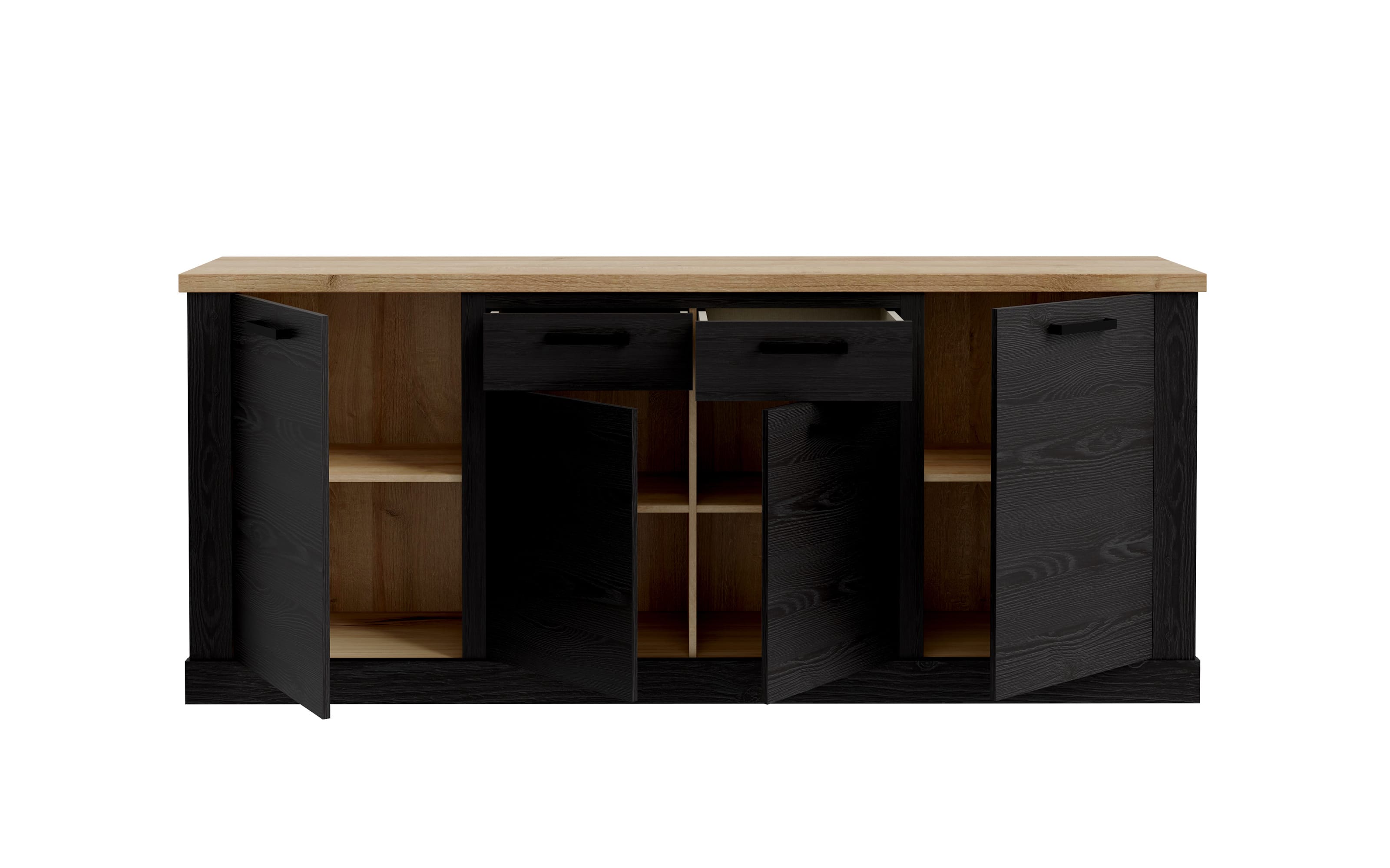 Sideboard Duro, Riviera Eiche/Cabezone Eiche-Nachbildung, 212,9 cm