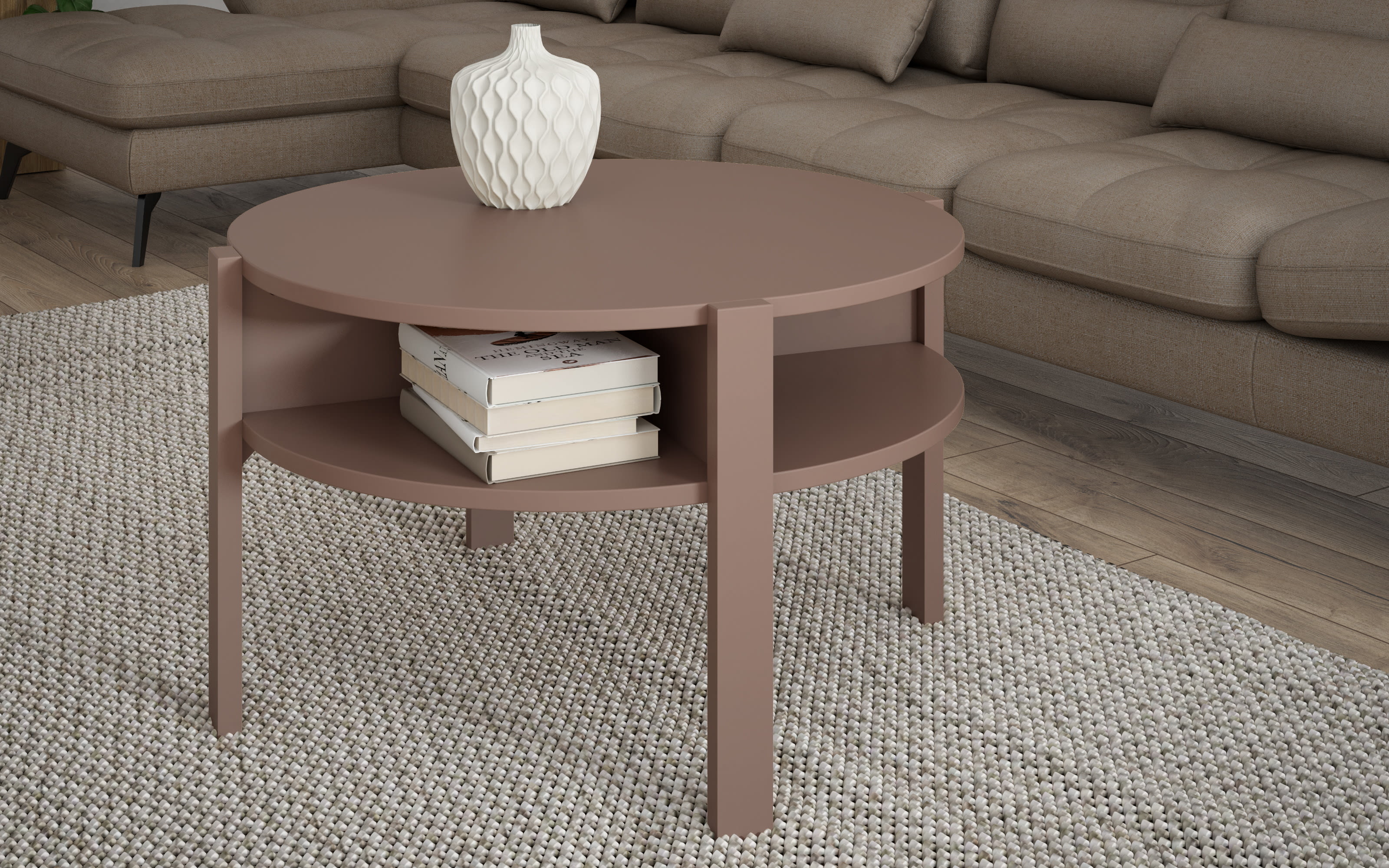 Couchtisch Breathtaker, terracotta