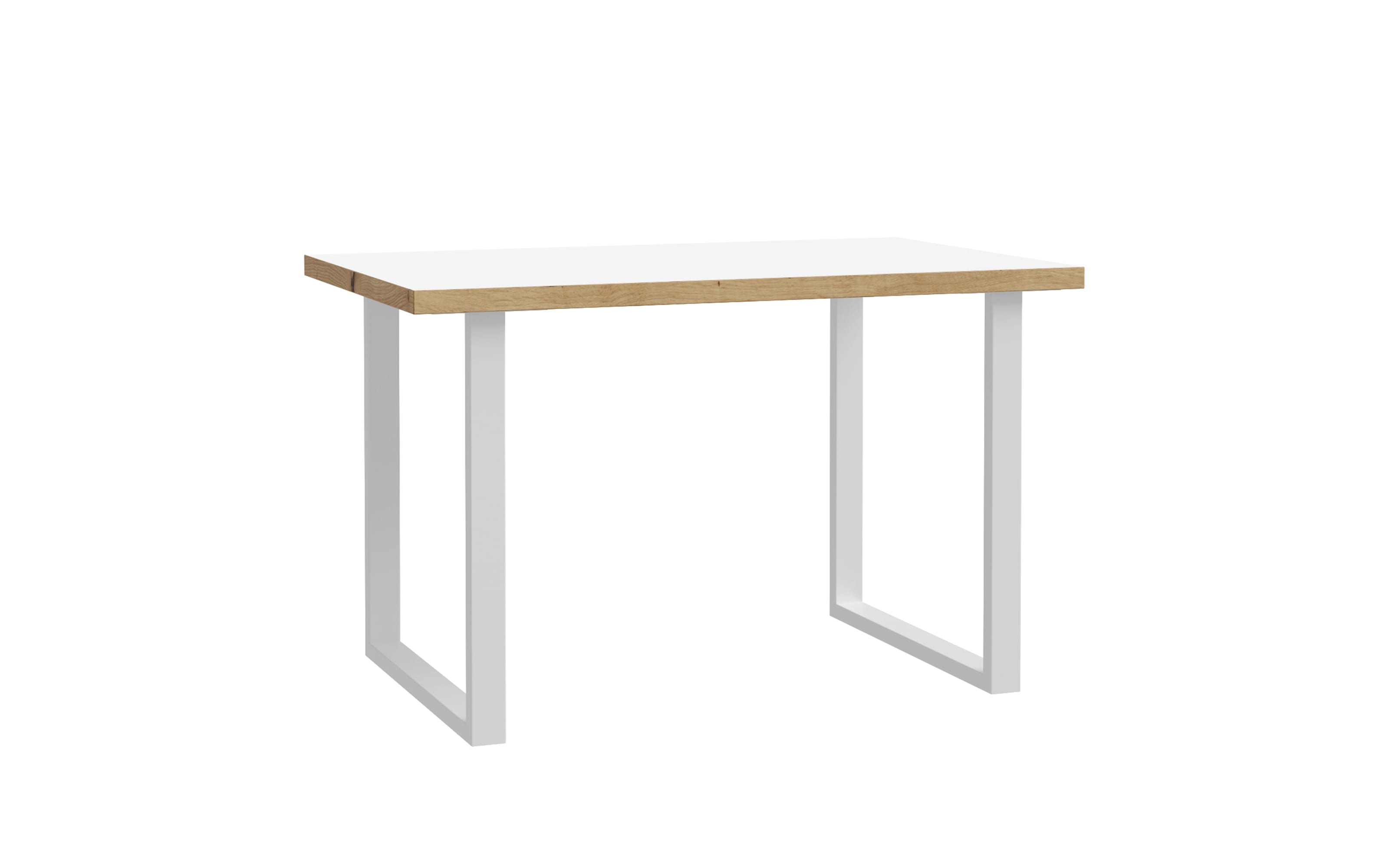 Schreibtisch Keflavik, Artisan Eiche-Nachbildung/weiß, 120 cm