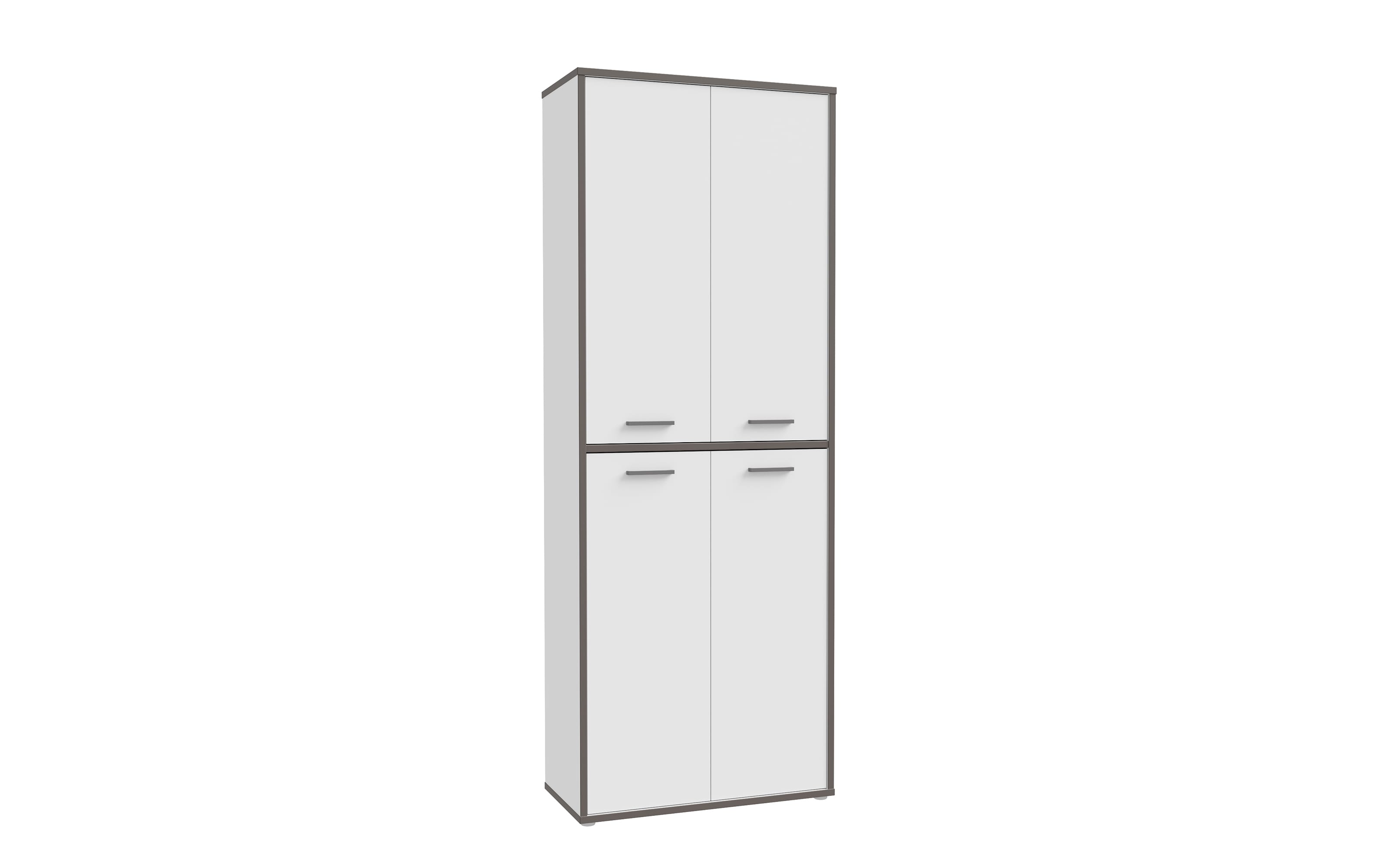 Aktenschrank Keflavik, grau/weiß