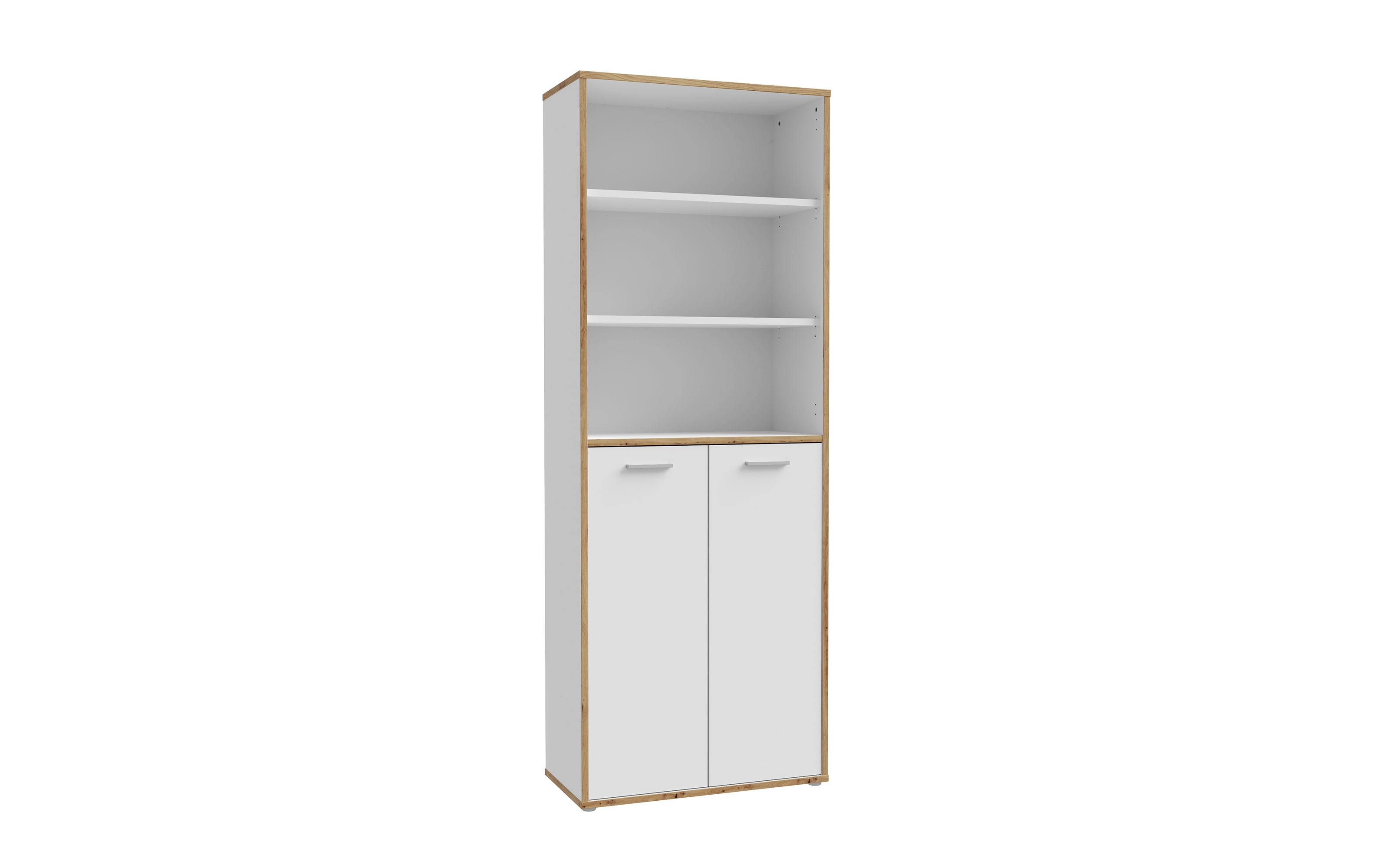 Regal Keflavik, weiß/Artisan Eiche-Nachbildung