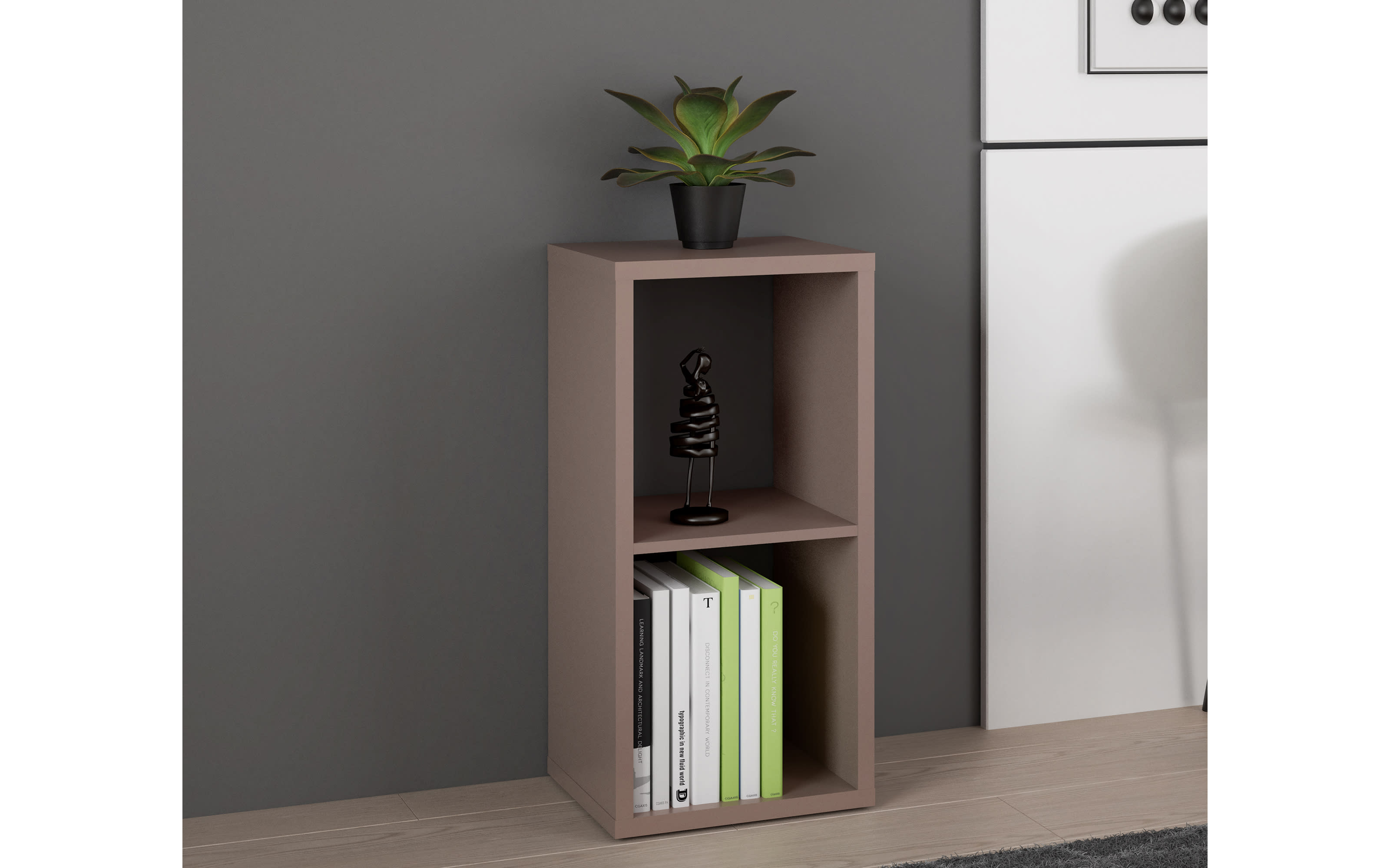 Regal Mauro, terracotta, 38,2 x 72,8 cm