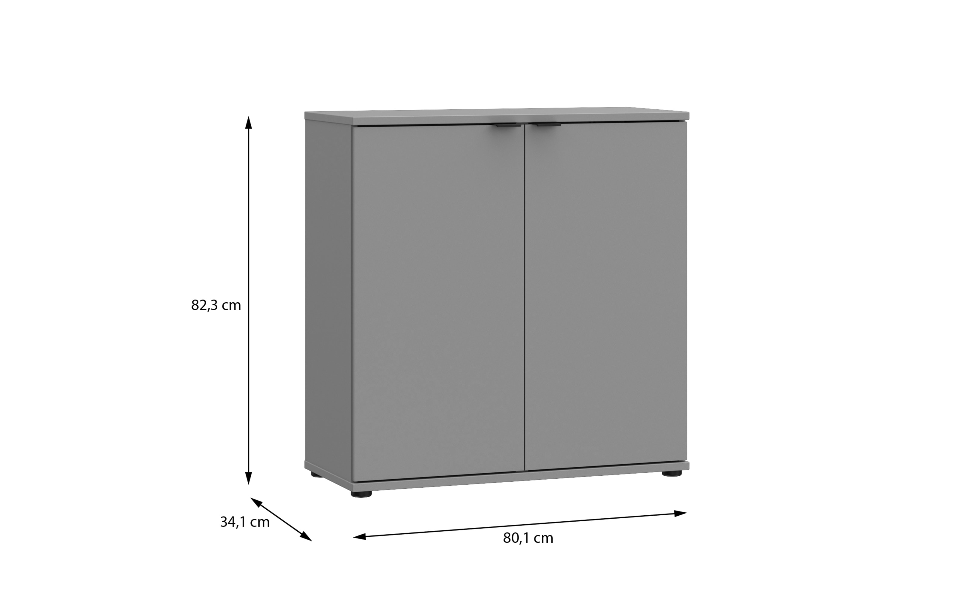 Kommode Ganymede, salbeifarbig, 119,8 cm