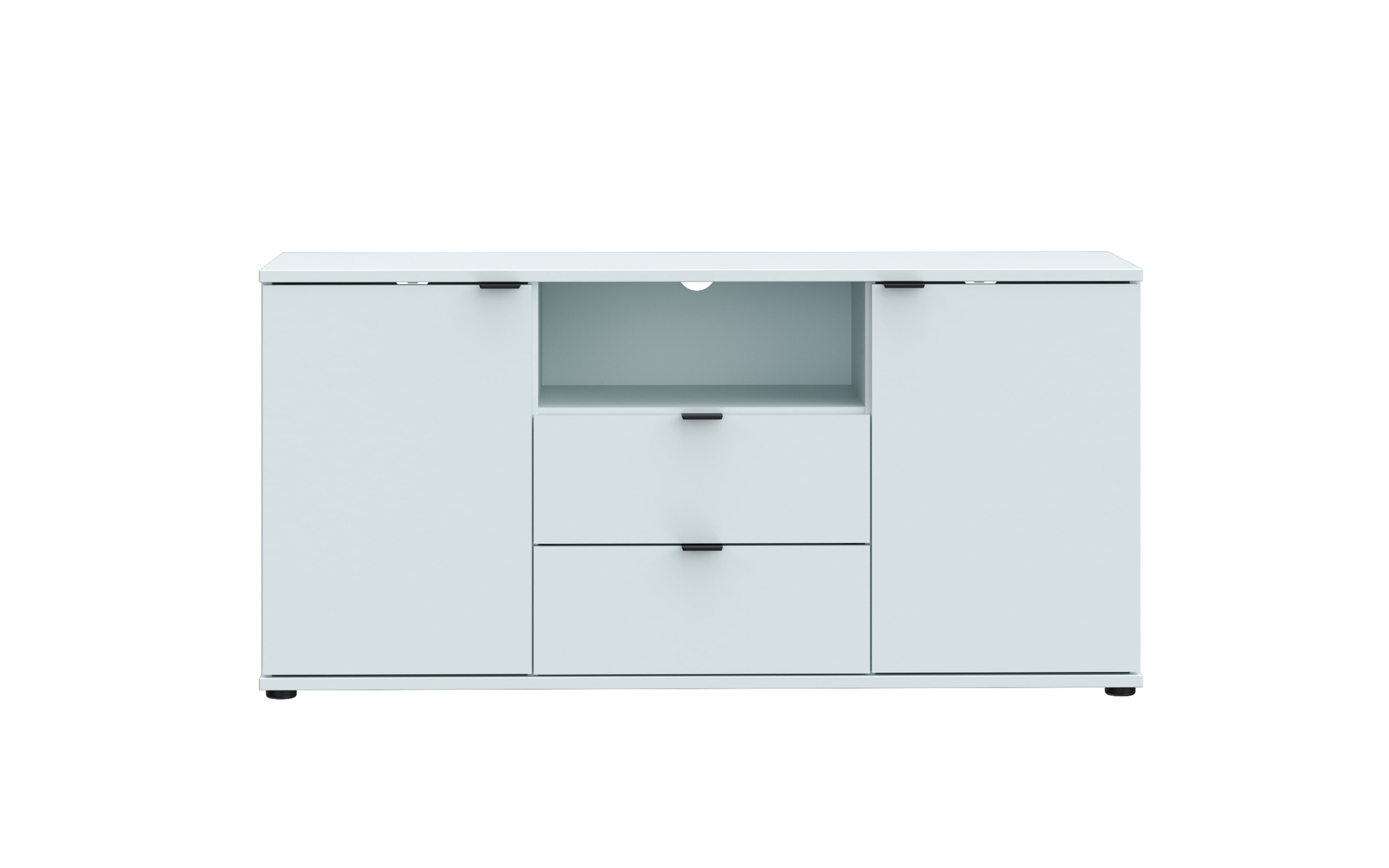 TV-Unterschrank Ganymede, grau, 63,1 cm