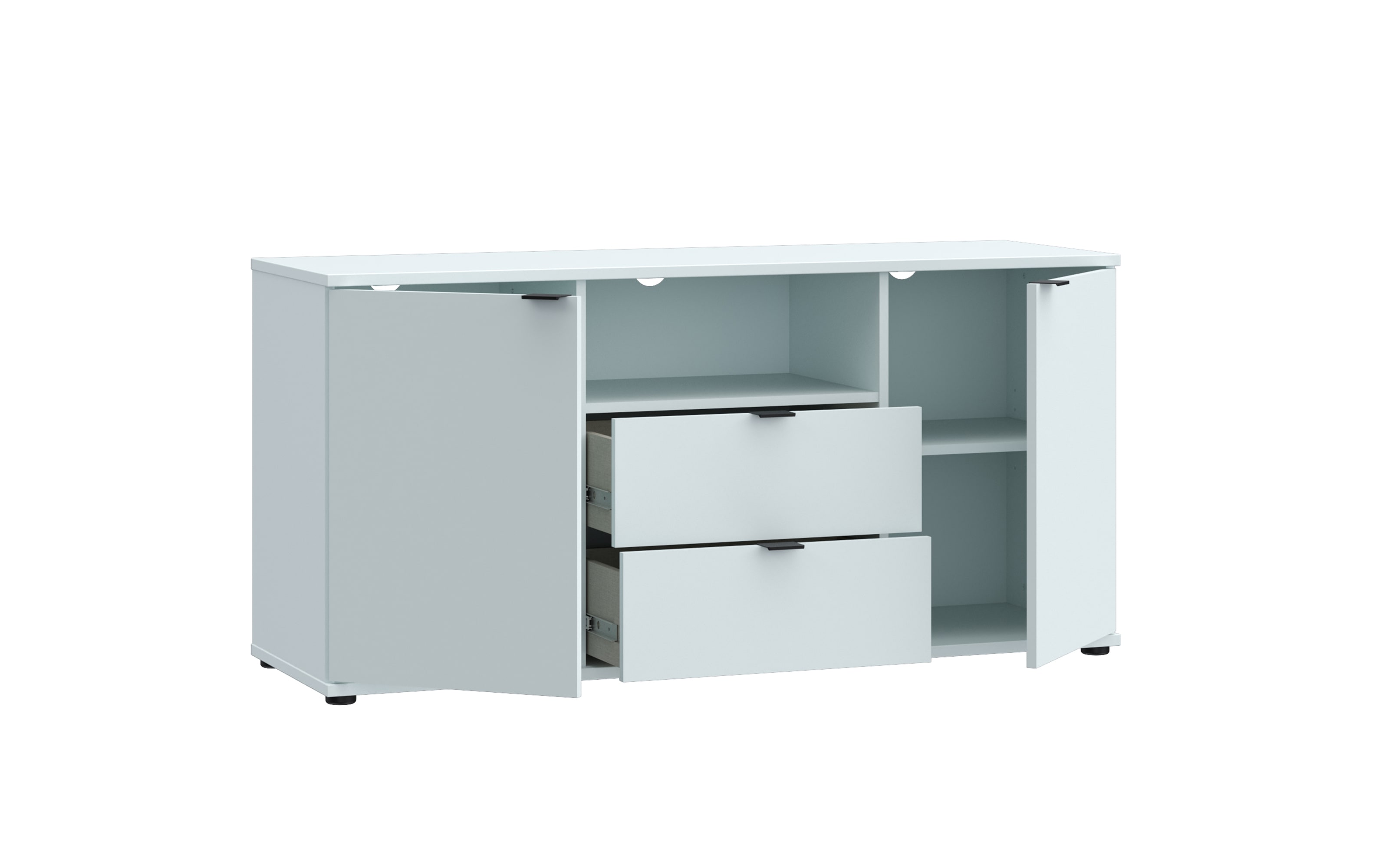 TV-Unterschrank Ganymede, grau, 63,1 cm