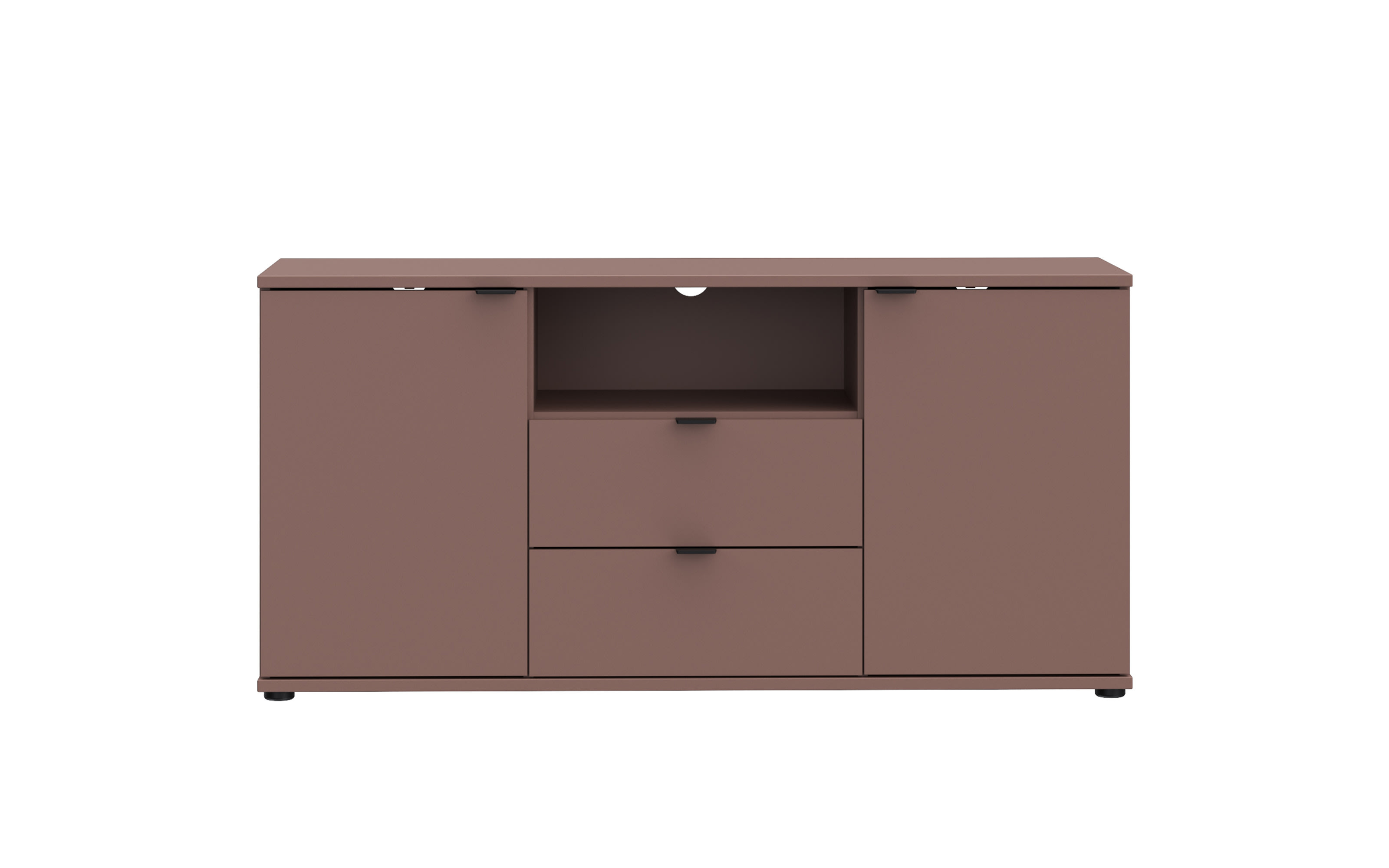 TV-Unterschrank Ganymede, terracotta, 63,1 cm