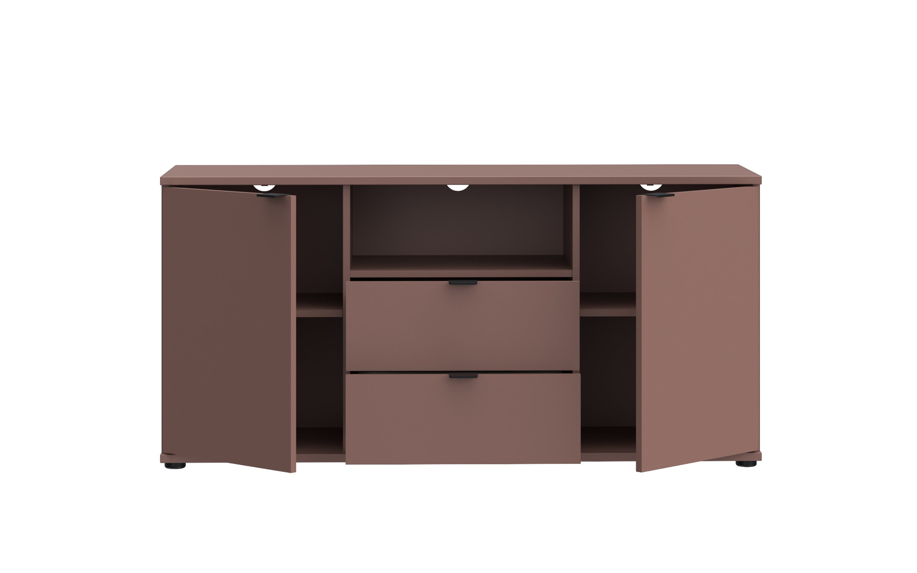 TV-Unterschrank Ganymede, terracotta, 63,1 cm