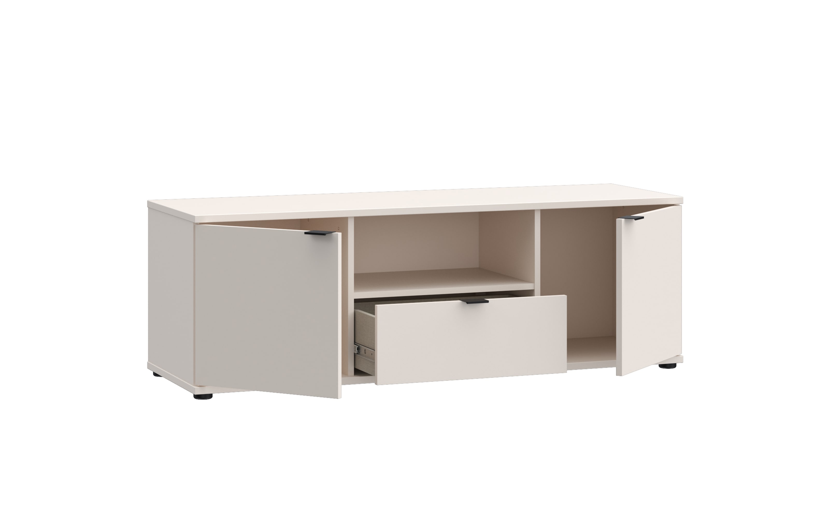 TV-Unterschrank Ganymede, sandfarbig, 43,9 cm