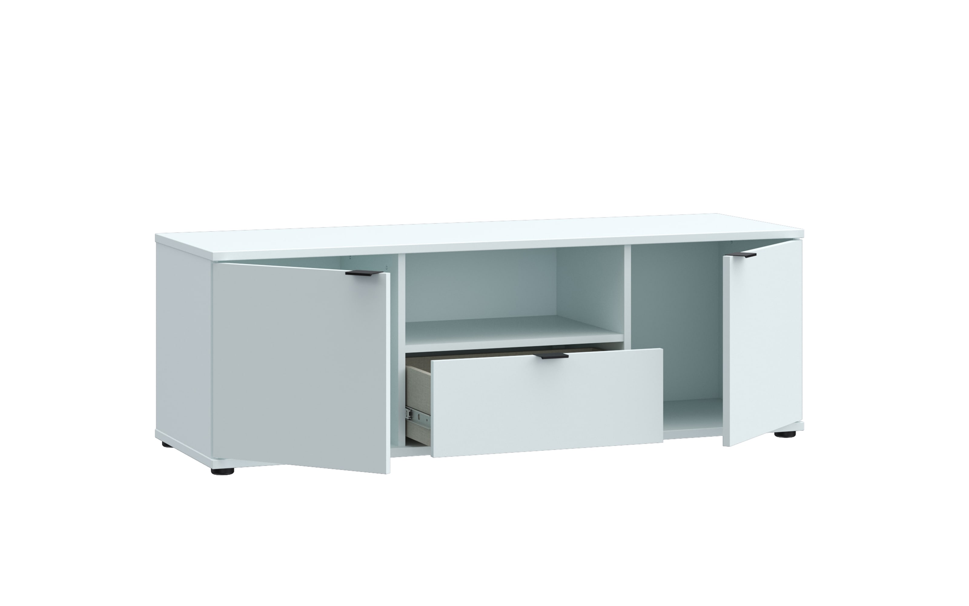 TV-Unterschrank Ganymede, grau, 43,9 cm
