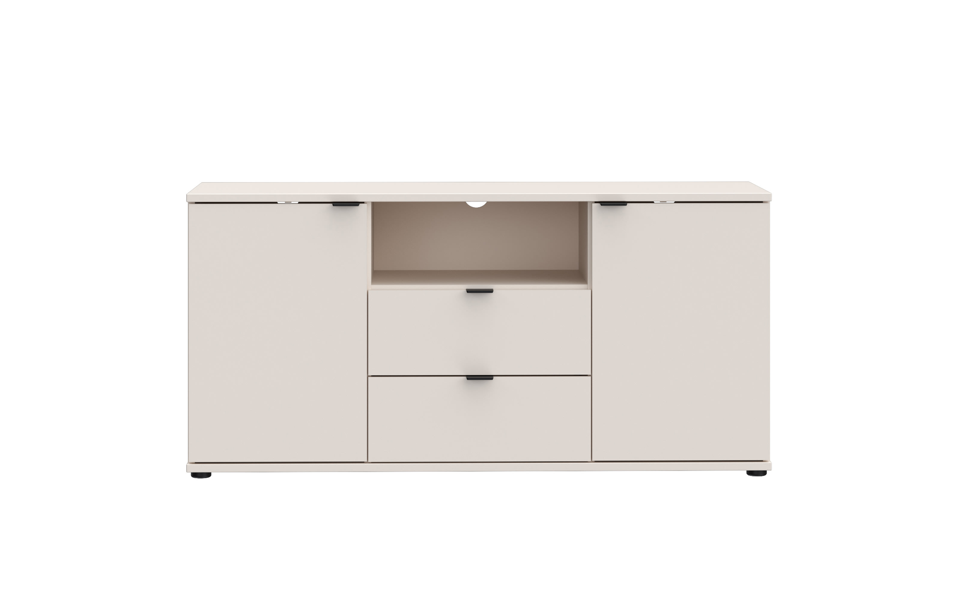 TV-Unterschrank Ganymede, sandfarbig, 63,1 cm