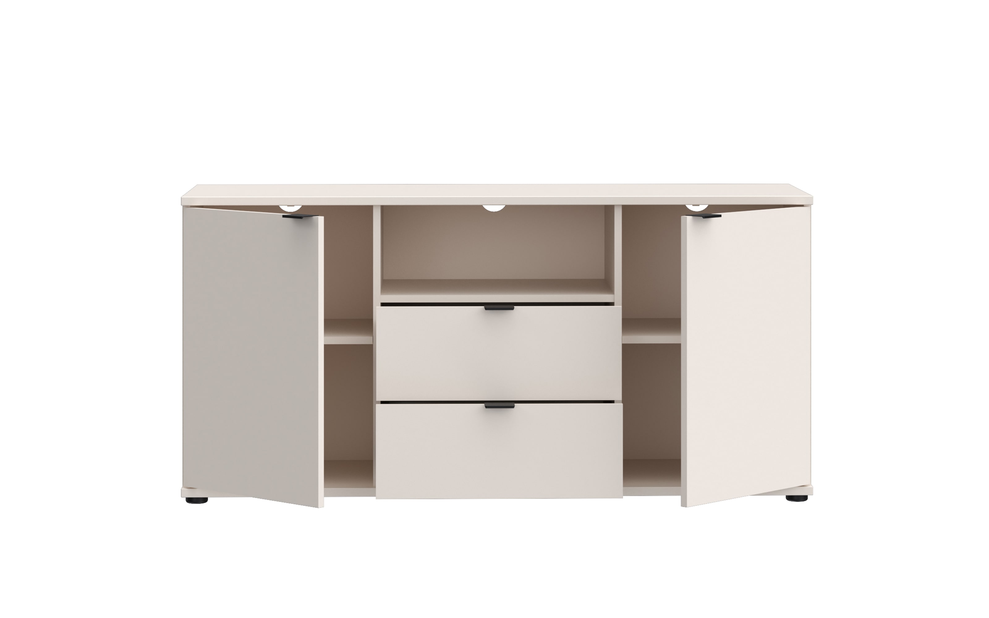 TV-Unterschrank Ganymede, sandfarbig, 63,1 cm