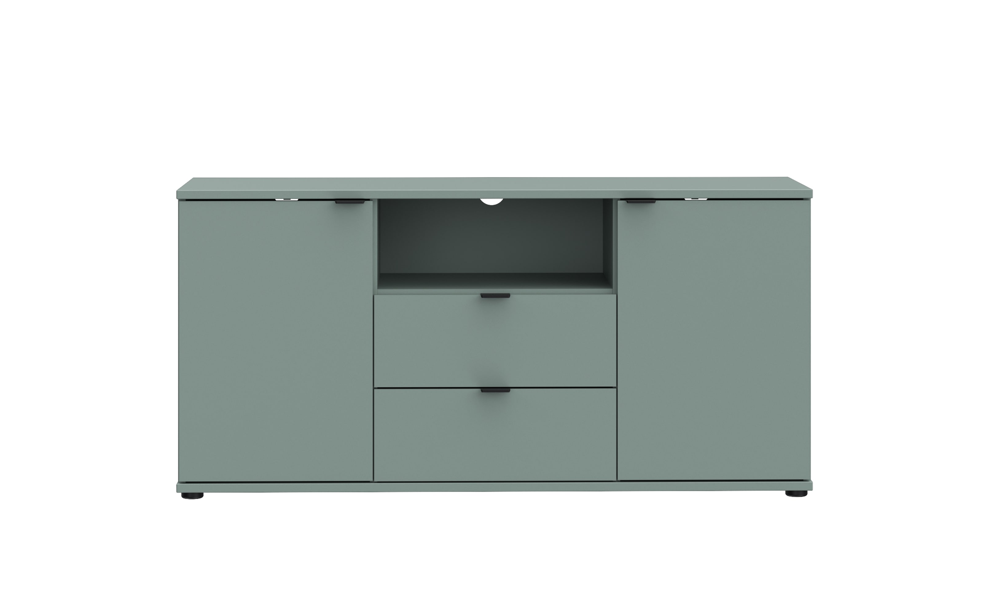 TV-Unterschrank Ganymede, salbeifarbig, 63,1 cm