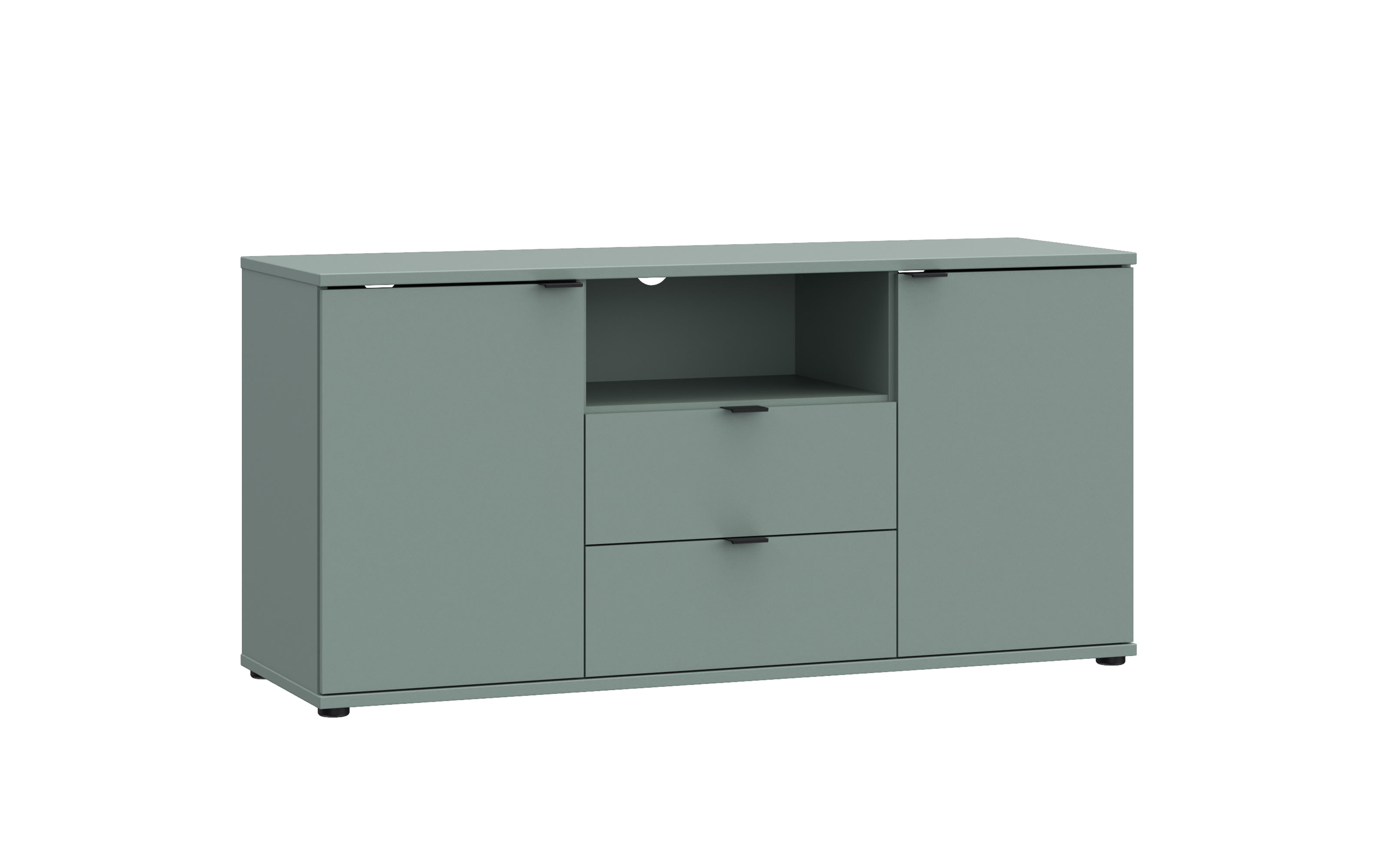 TV-Unterschrank Ganymede, salbeifarbig, 63,1 cm