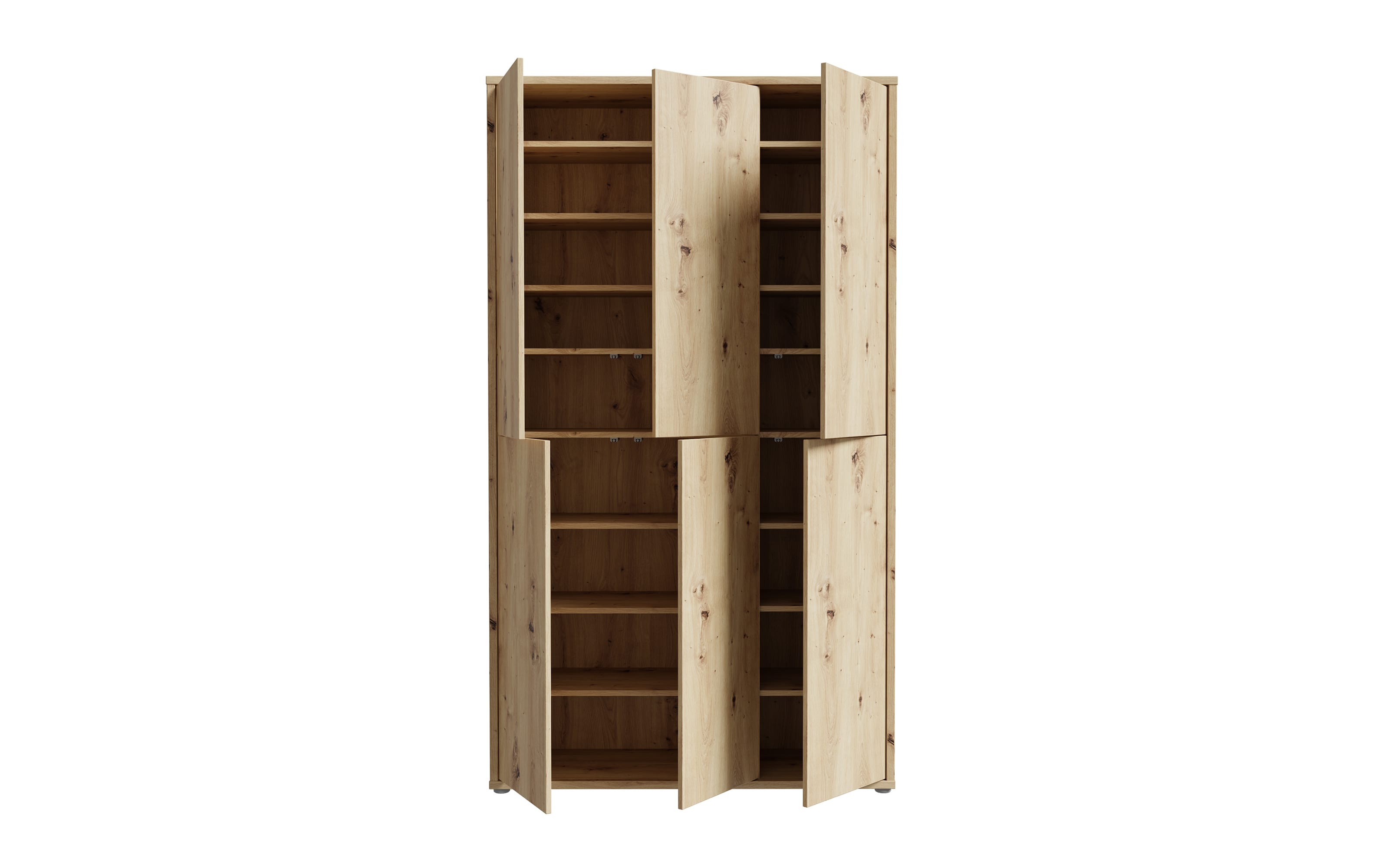 Schuhschrank Alice Springs, Artisan Eiche-Nachbildung, inkl. Push-to-Open Funktion