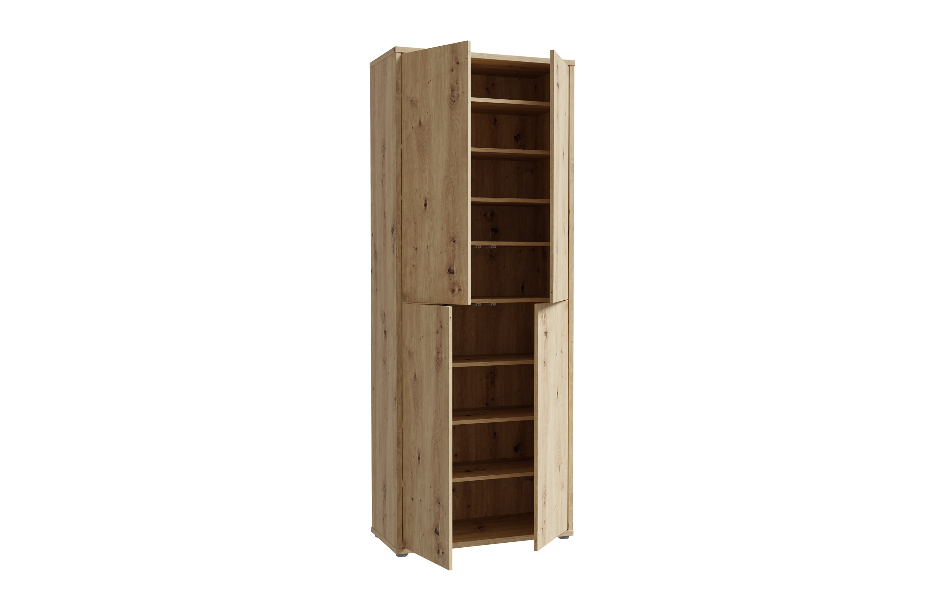 Schuhschrank Alice Springs, Artisan Eiche-Nachbildung, inkl. Push-to-Open Funktion