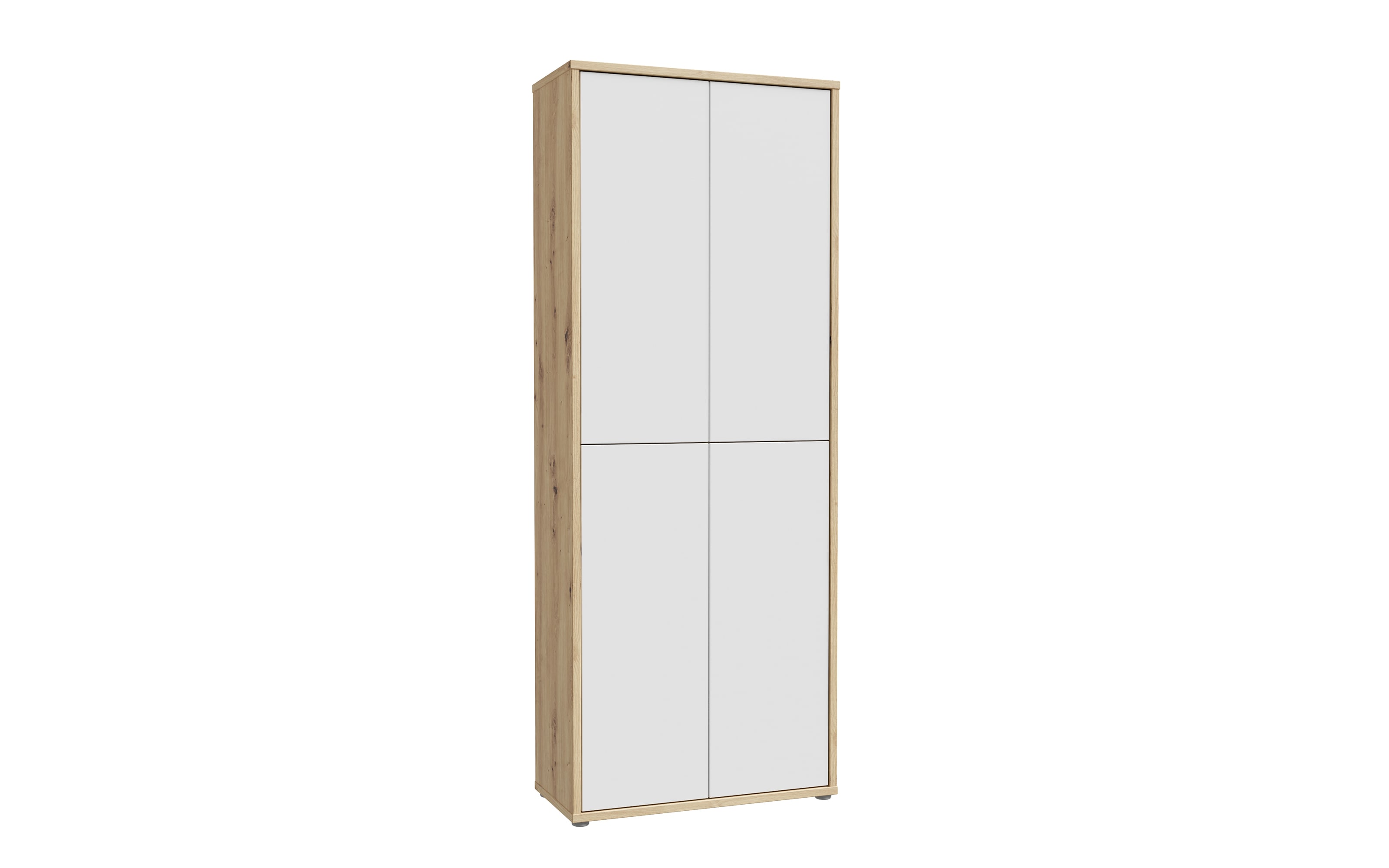 Schuhschrank Alice Springs, Artisan Eiche-Nachbildung, grau, inkl. Push-to-Open Funktion