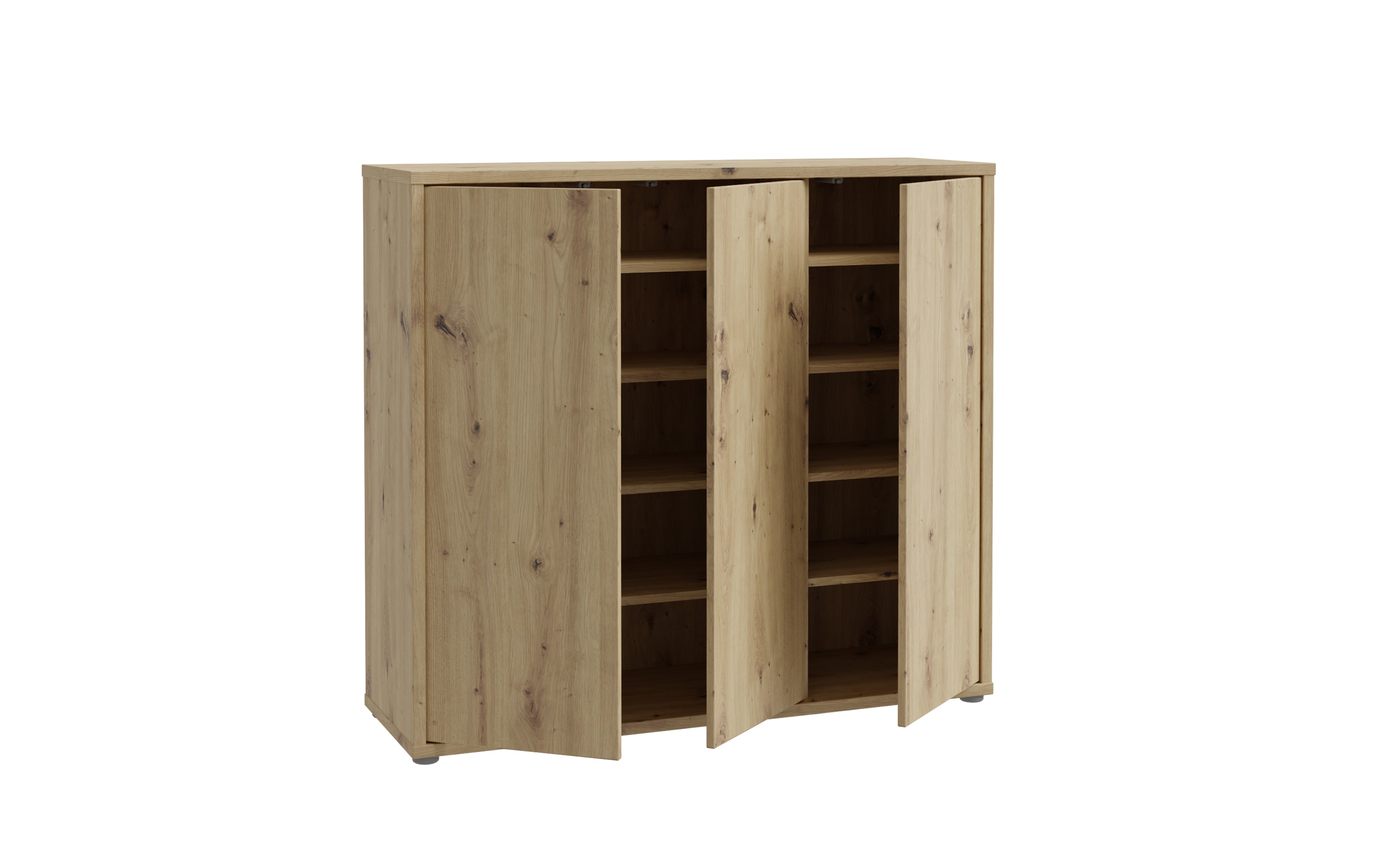 Schuhschrank Alice Springs, Artisan Eiche-Nachbildung, inkl. Push-to-Open Funktion