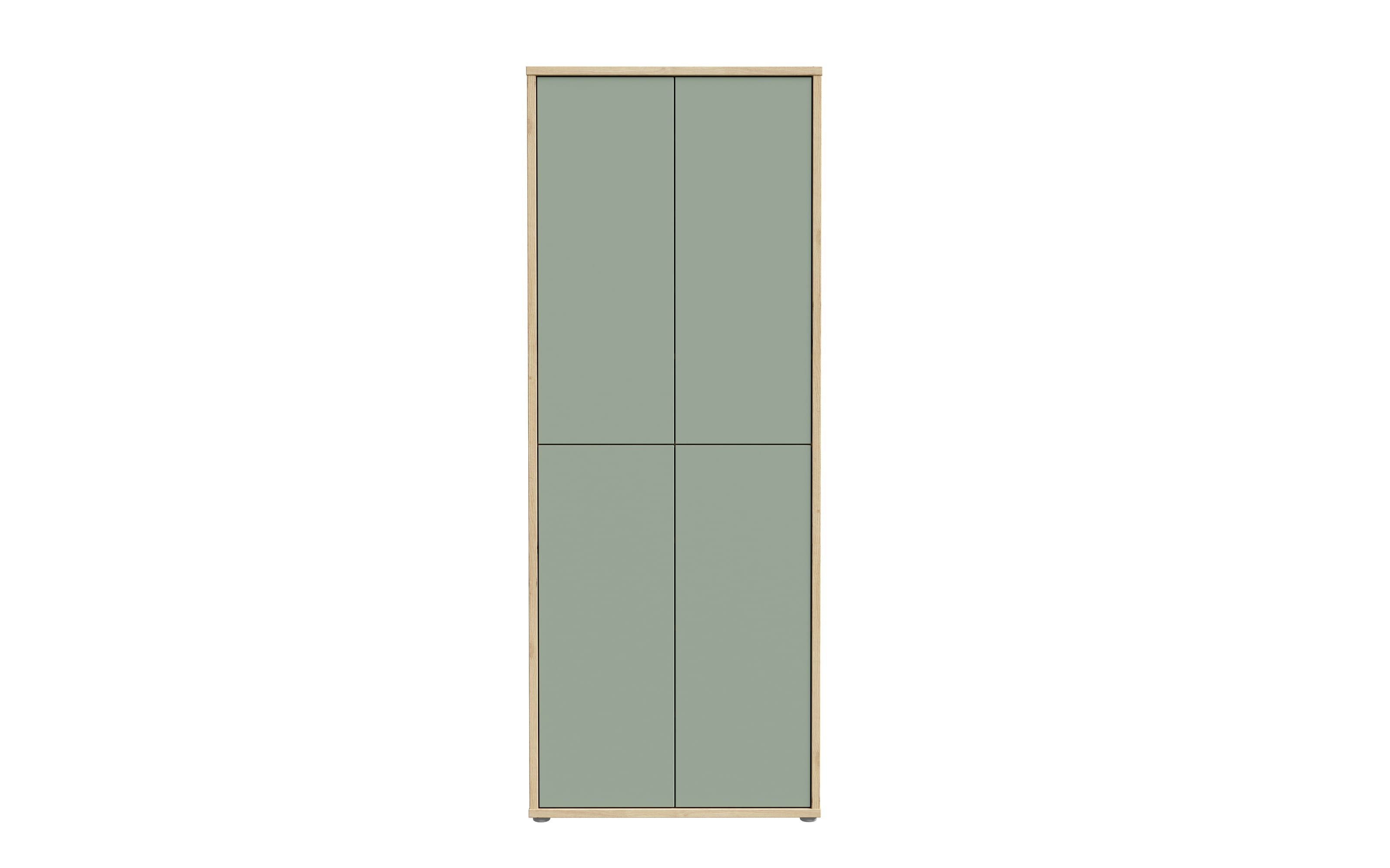 Schuhschrank Alice Springs, Artisan Eiche-Nachbildung/salbeigrün, inkl. Push-to-Open Funktion