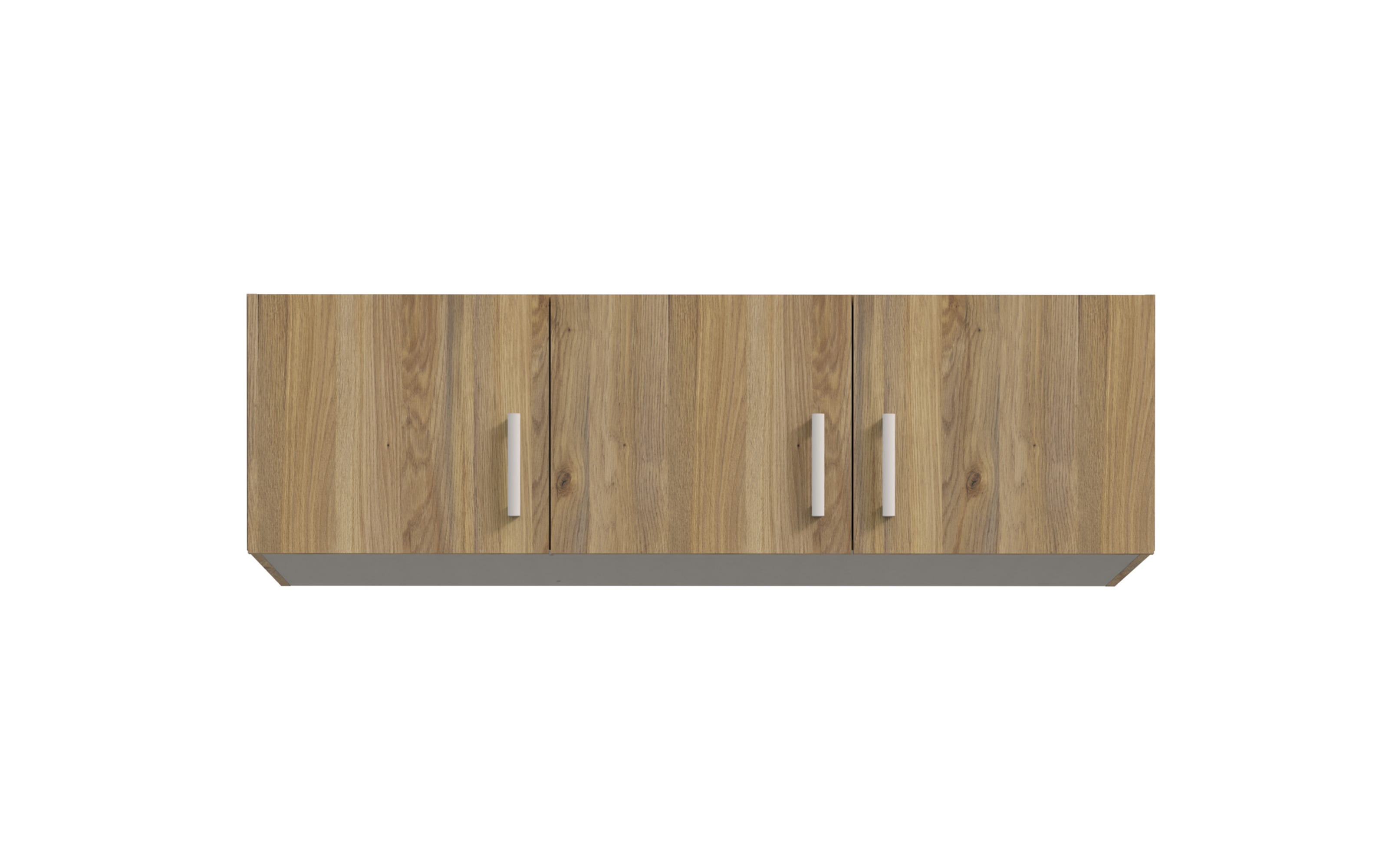Schrankaufsatz Econobox2, Mauvelle Eiche-Nachbildung, 133,2 cm