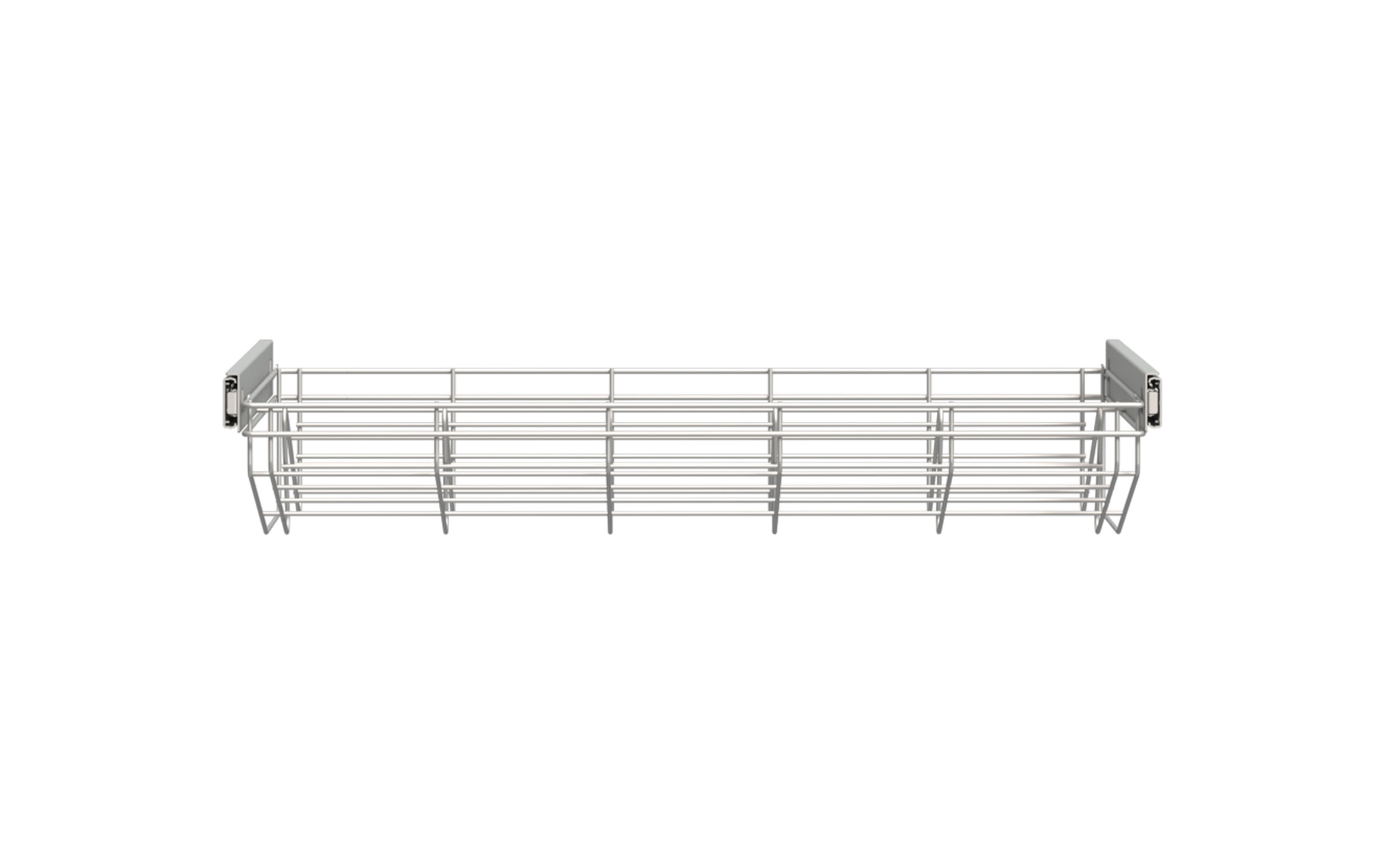 Schuhkorb Econobox2, grau, 82 x 16 cm