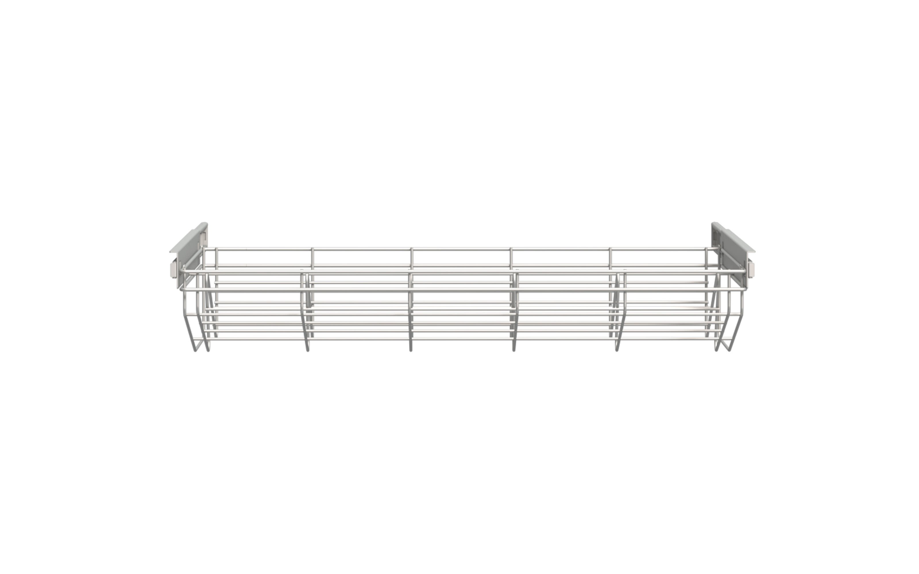 Schuhkorb Econobox2, grau, 82 x 16 cm