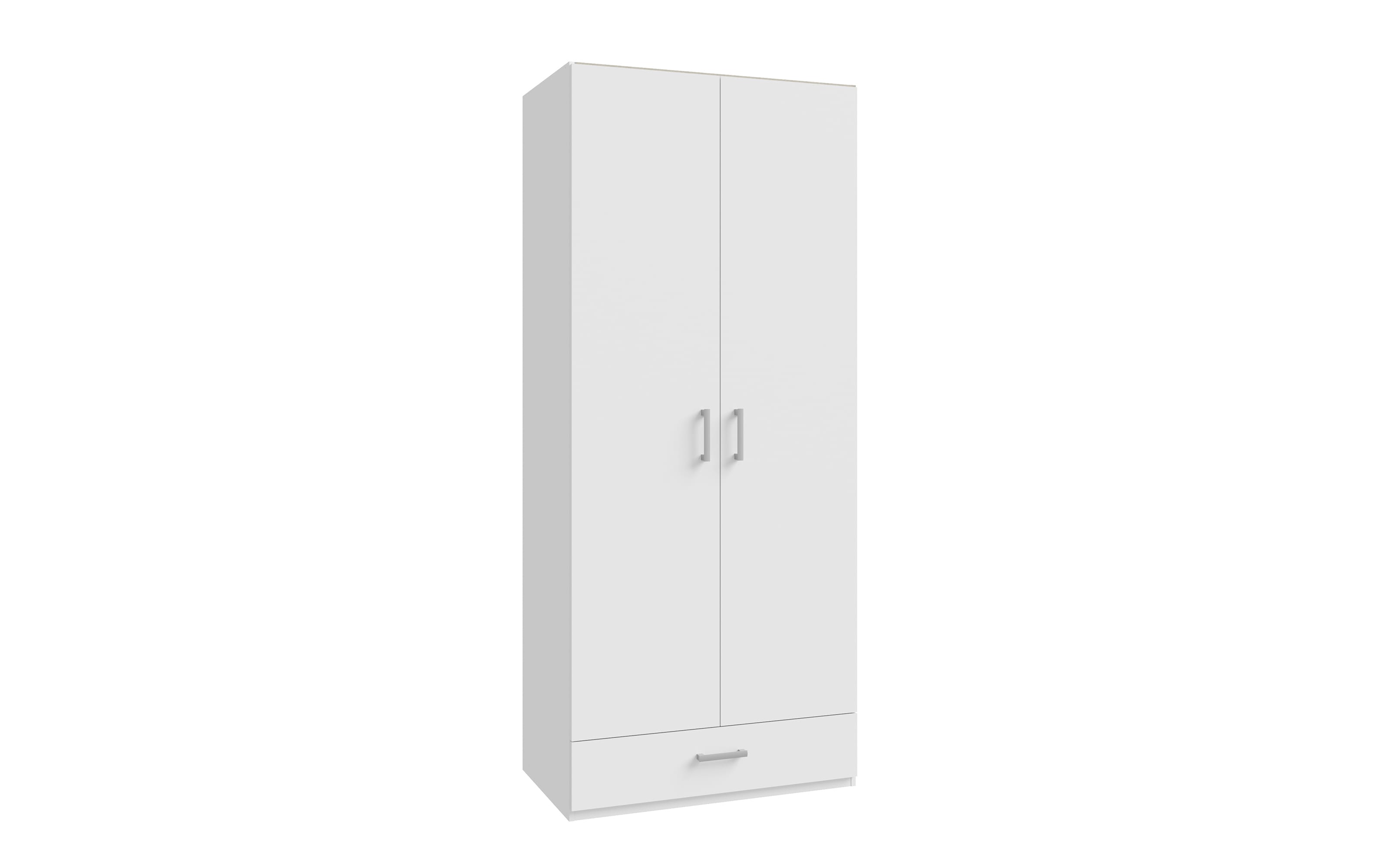 Kleiderschrank Econobox2, weiß, 88,9 cm
