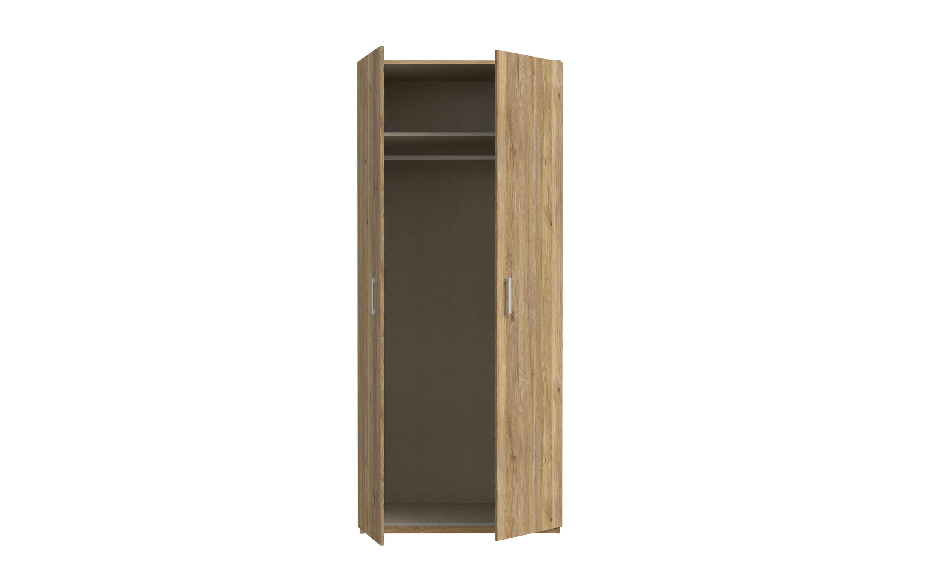 Kleiderschrank Econobox2, Mauvelle Eiche-Nachbildung, 88,9 cm