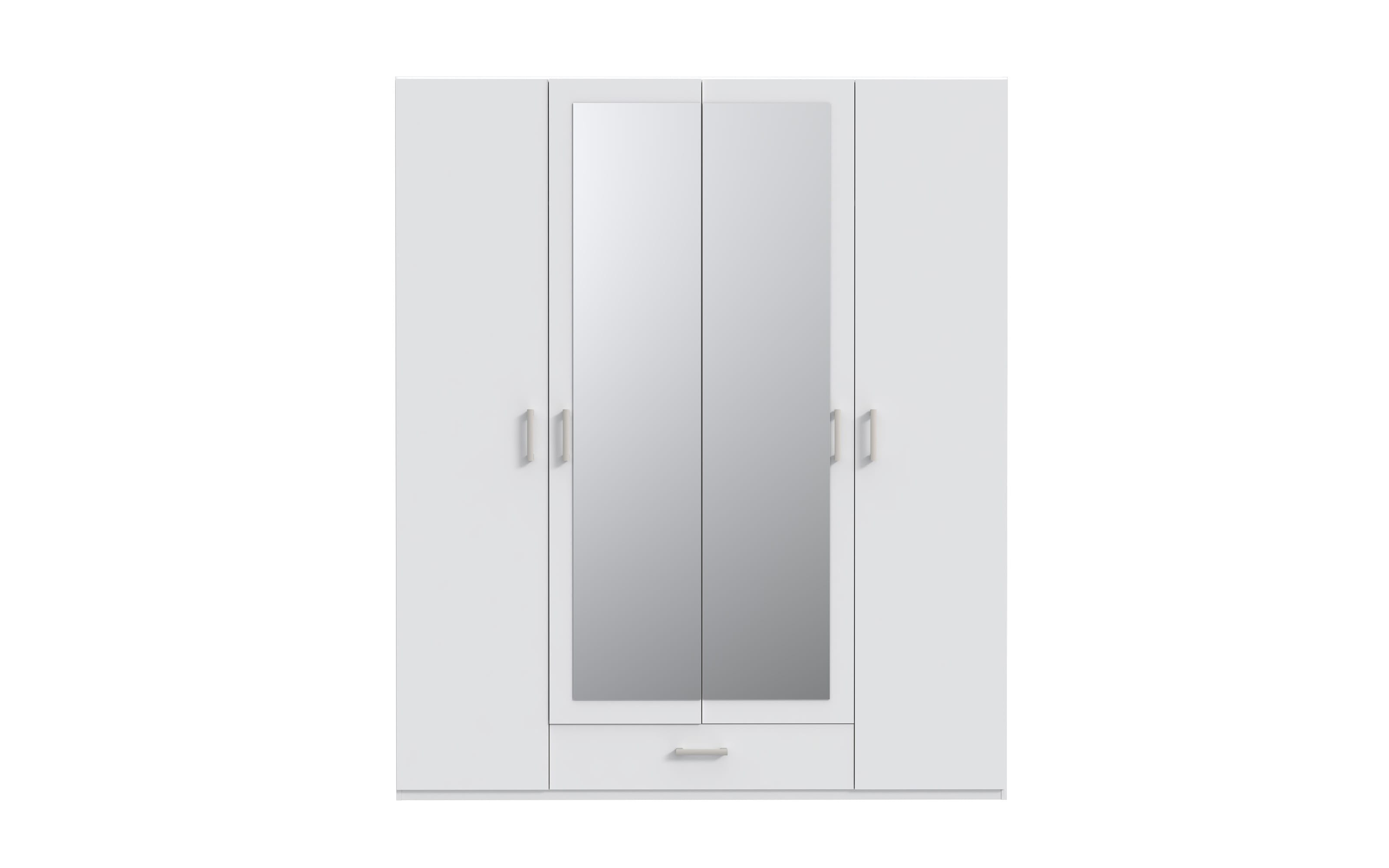 Kleiderschrank Econobox2, weiß, 177,5 cm