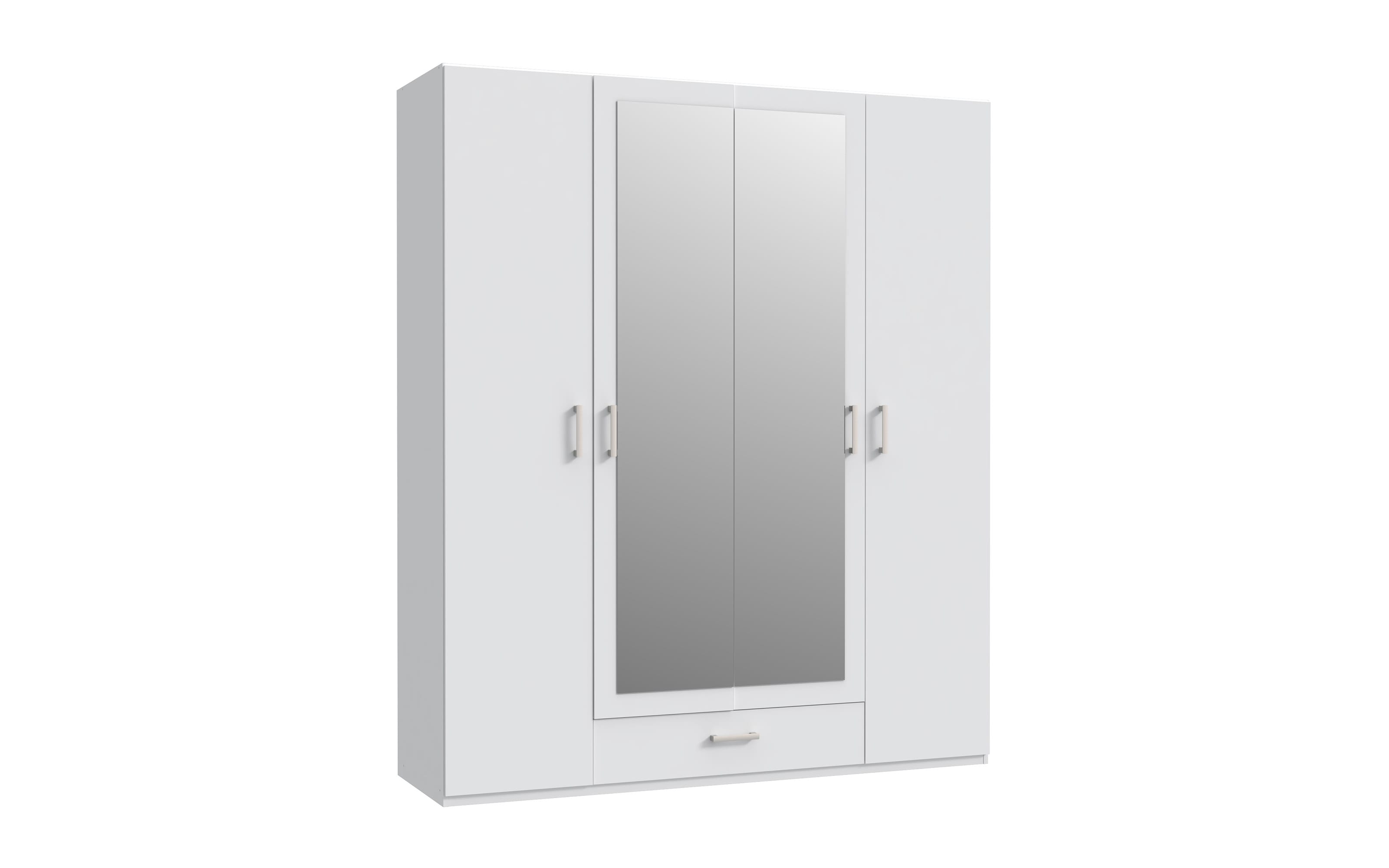 Kleiderschrank Econobox2, weiß, 177,5 cm