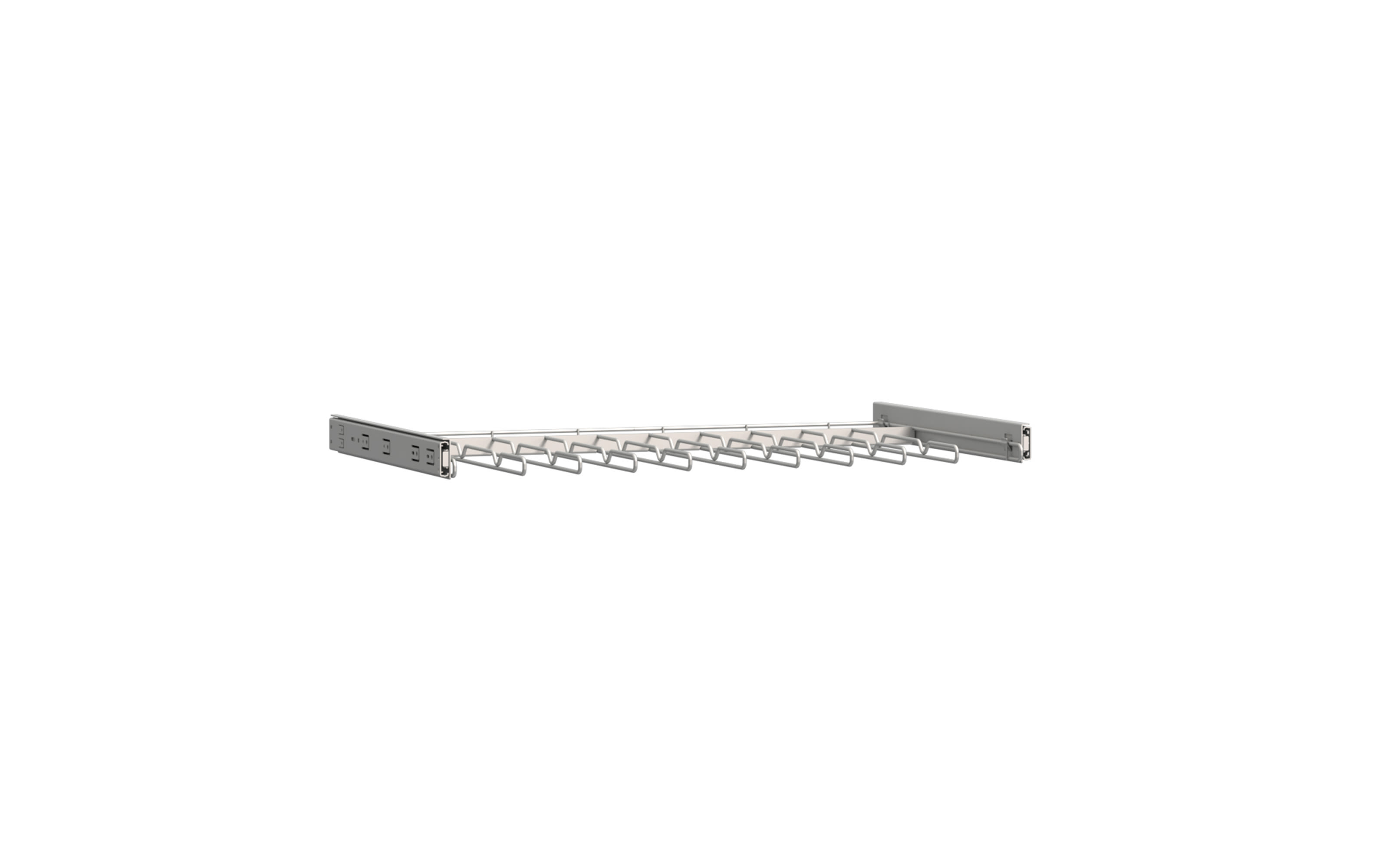 Hosenbügel Econobox2, grau, 82 x 5,2 cm