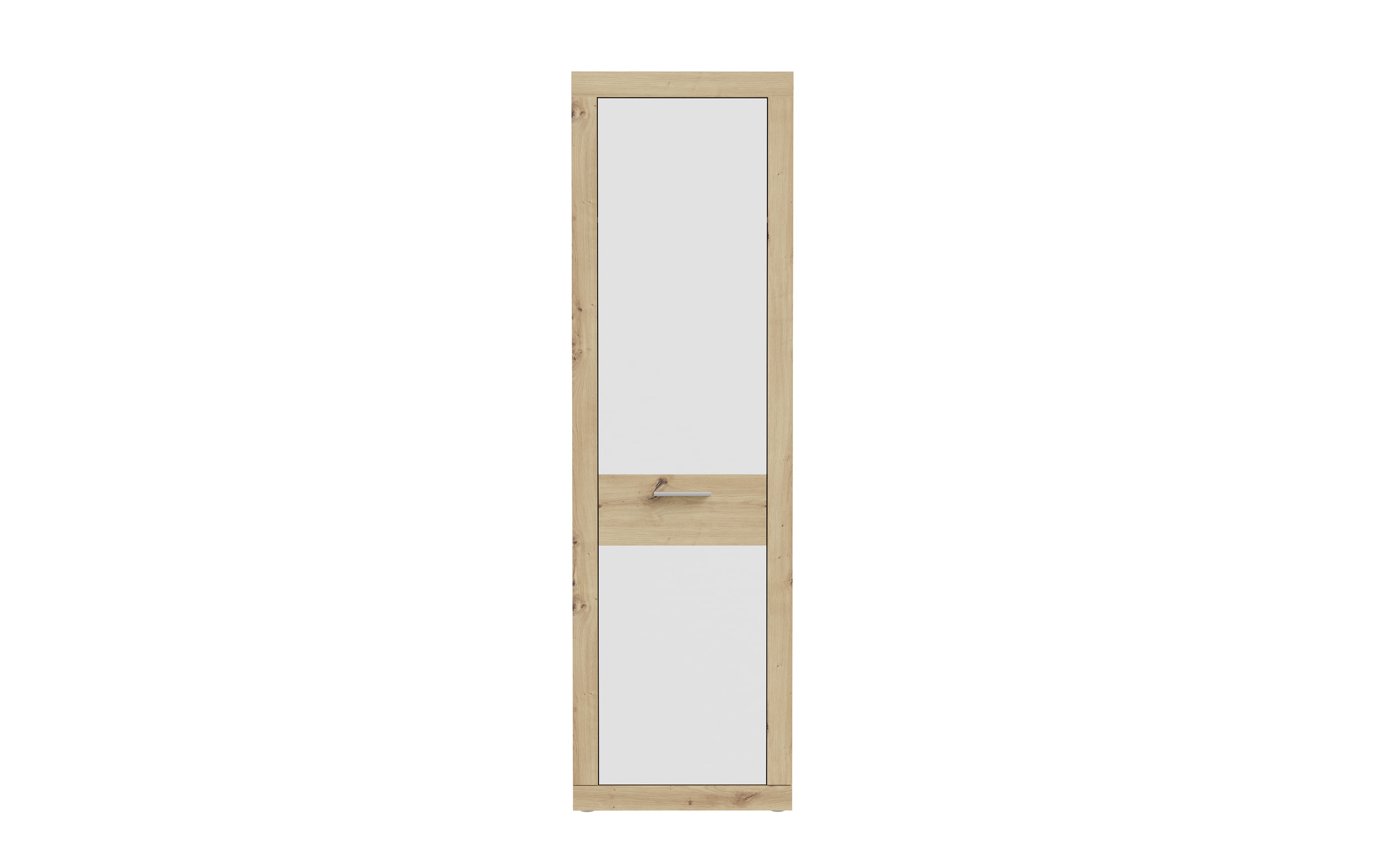 Garderobenschrank Baccio, Artisan Eiche-Nachbildung/weiß