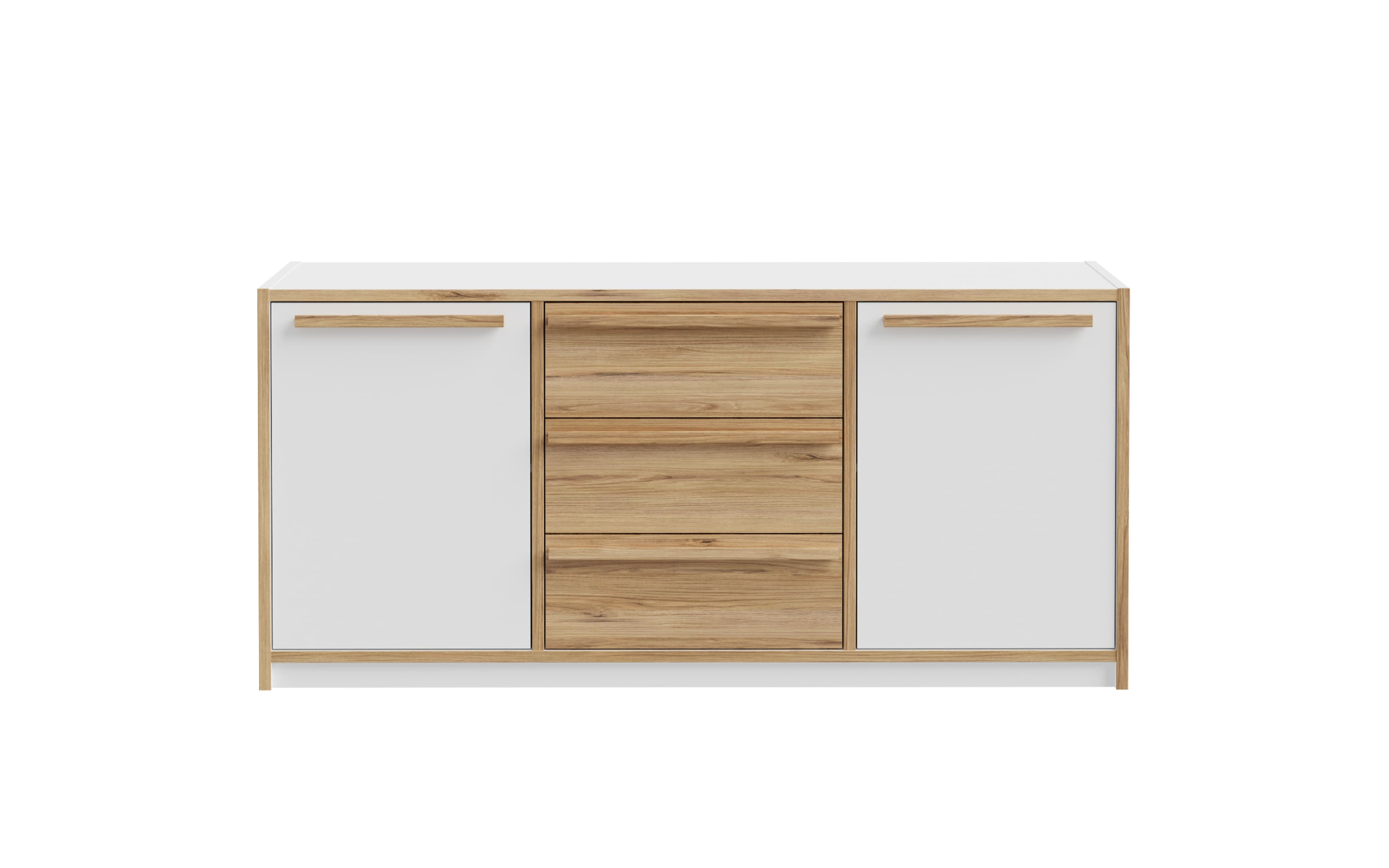 Kommode Smart Room, Eiche-Nachbildung/weiß