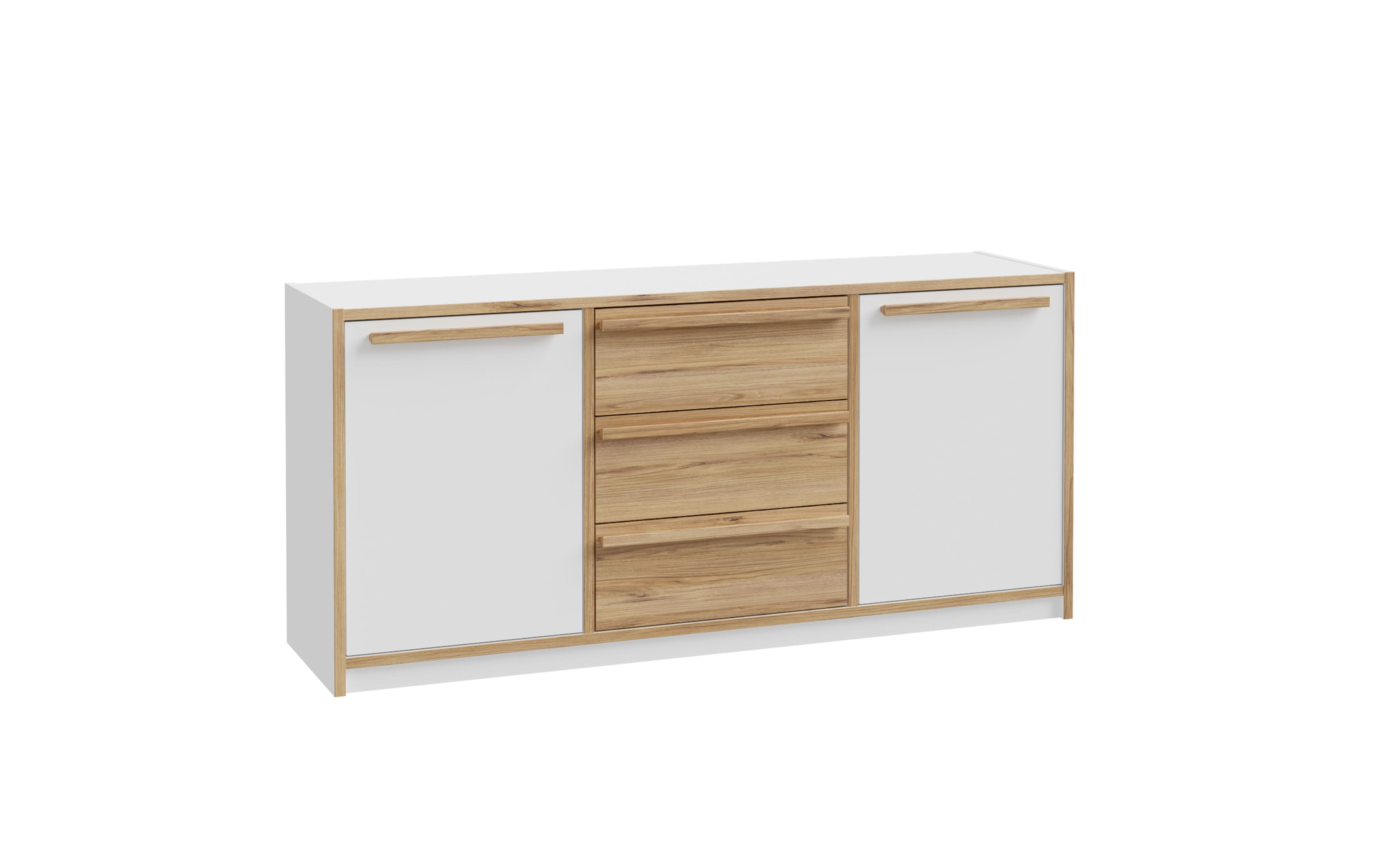 Kommode Smart Room, Eiche-Nachbildung/weiß