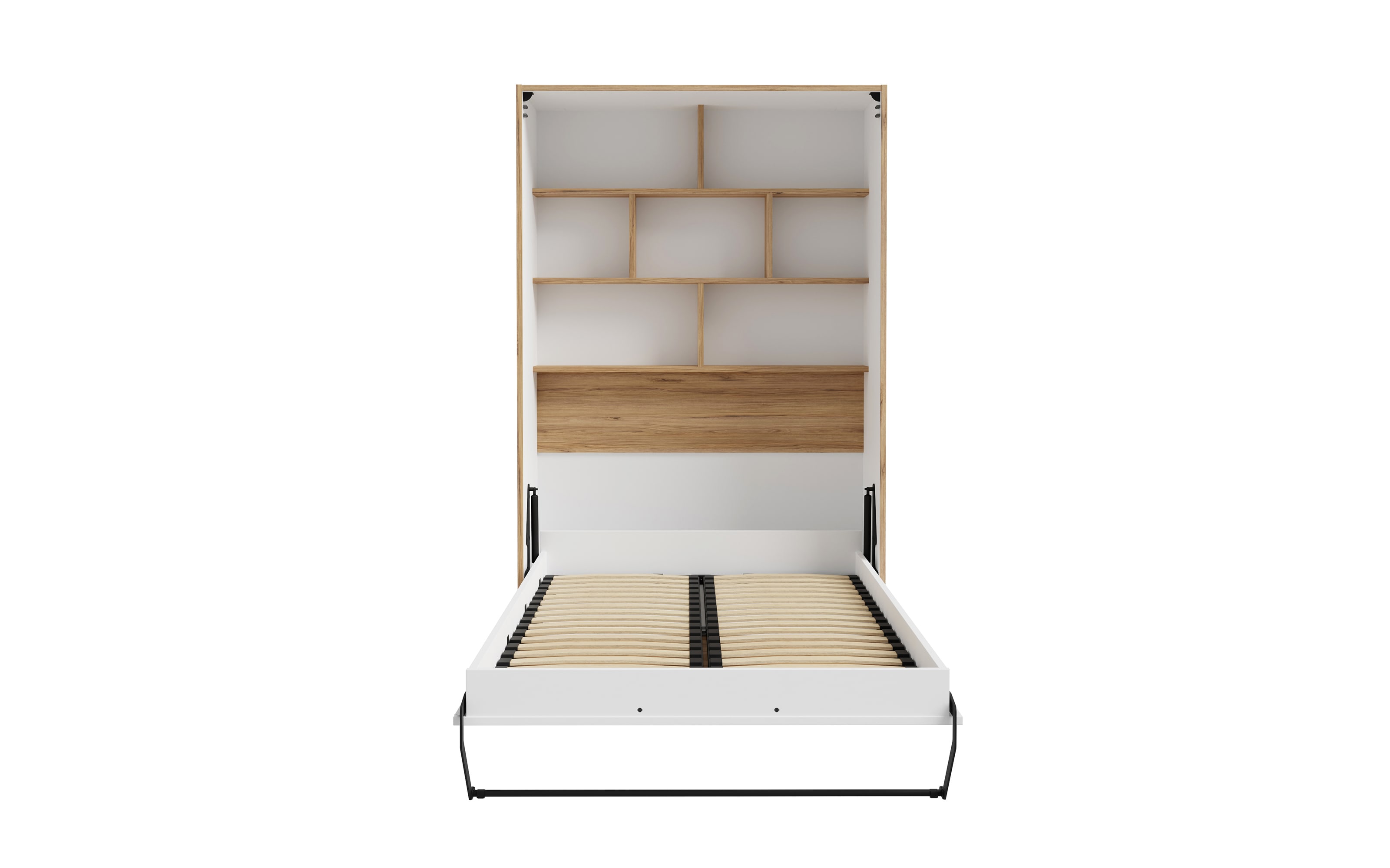 Multifunktionsbett Smart Room, Eiche-Nachbildung/weiß, 137,4 x 215 cm