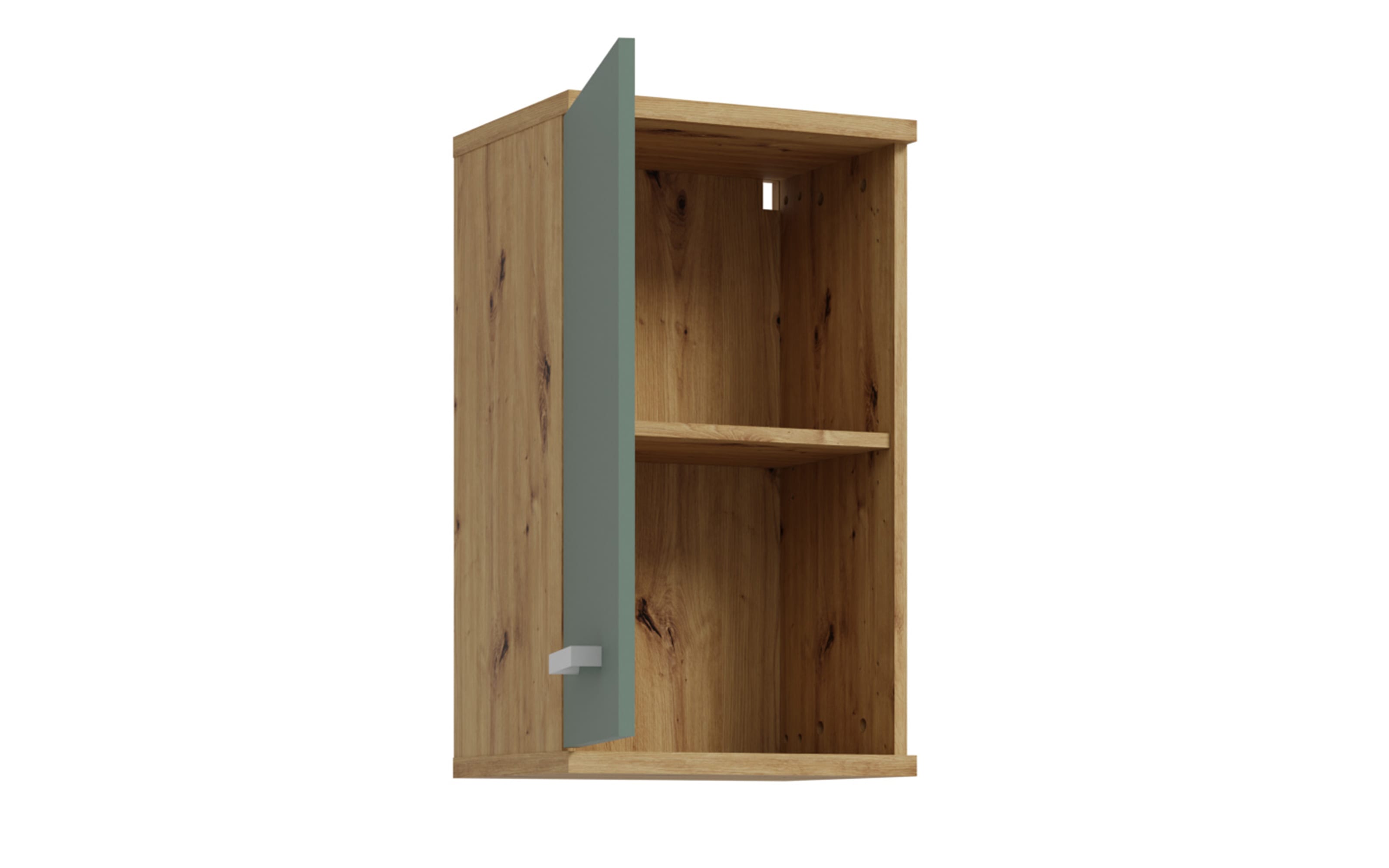 Hängeschrank Veris, Artisan Eiche-Nachbildung/salbeifarbig